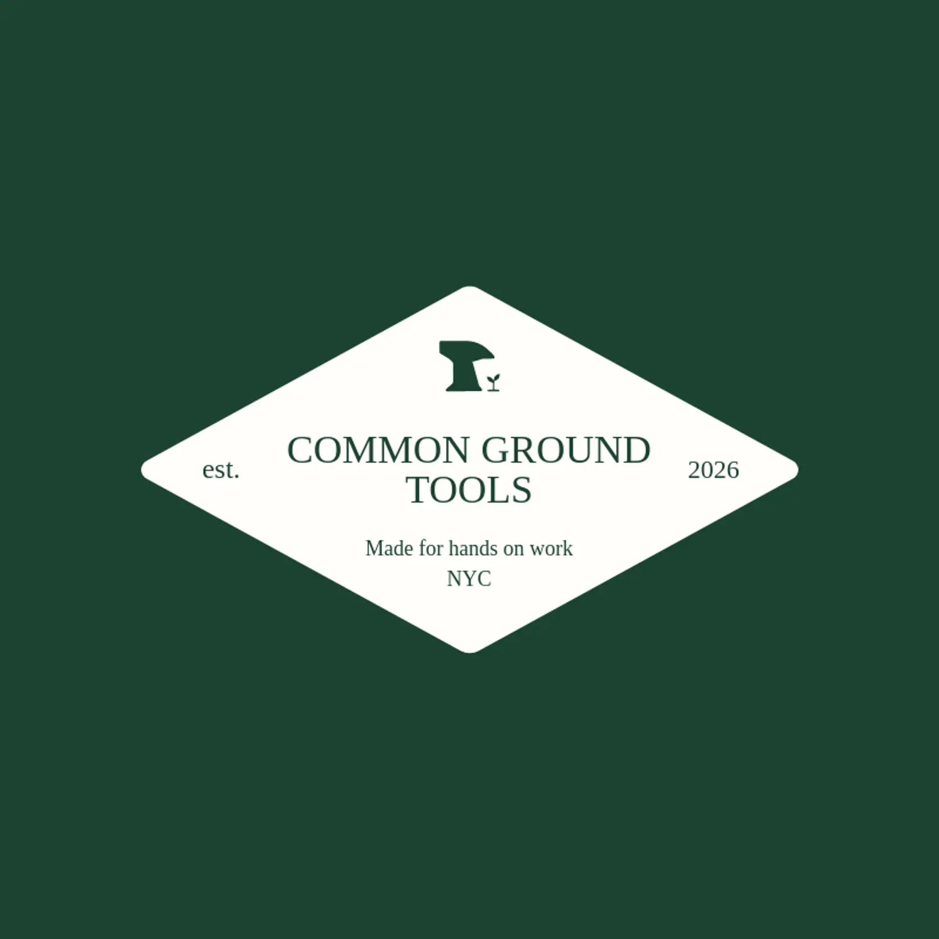 Common Ground Tools logo for workshop