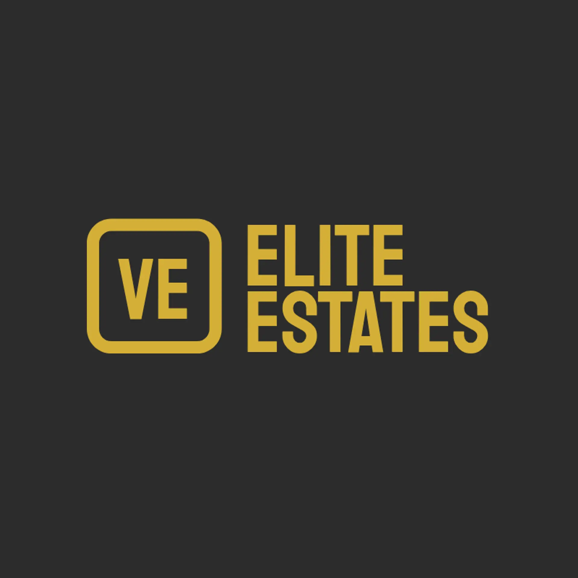 Elite Estates logo for classy real estate