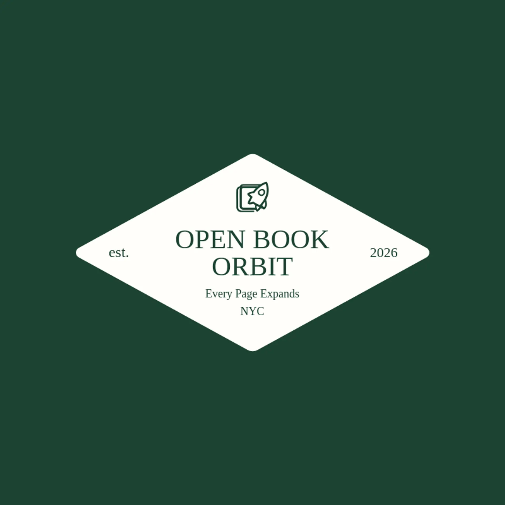 Open Book Orbit logo for nerd
