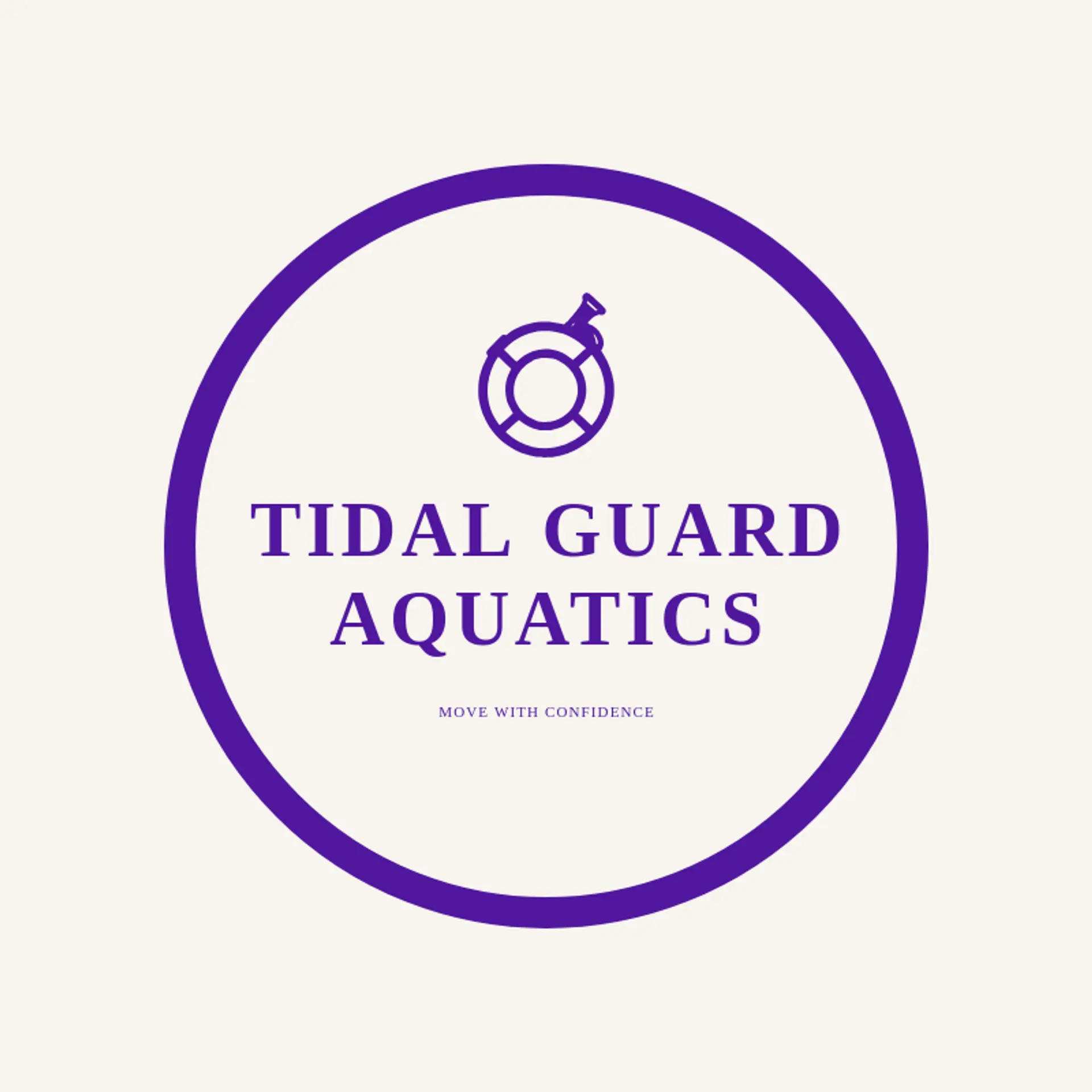 Tidal Guard Aquatics logo for swimming