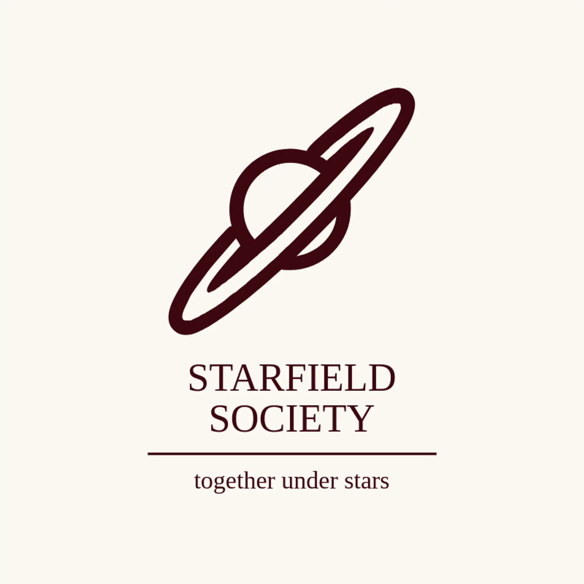 Starfield Society logo for saturn