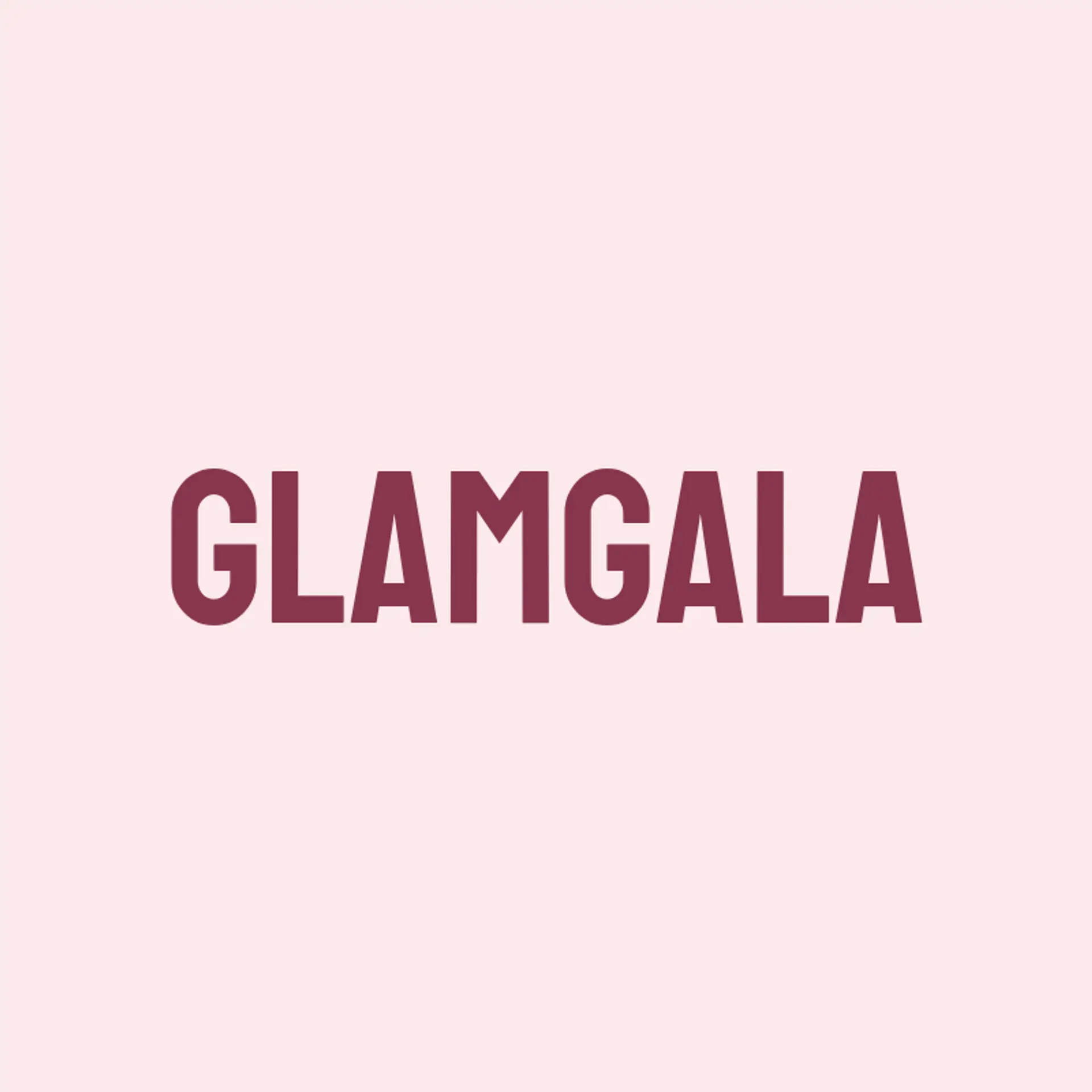 GlamGala logo for fashion show