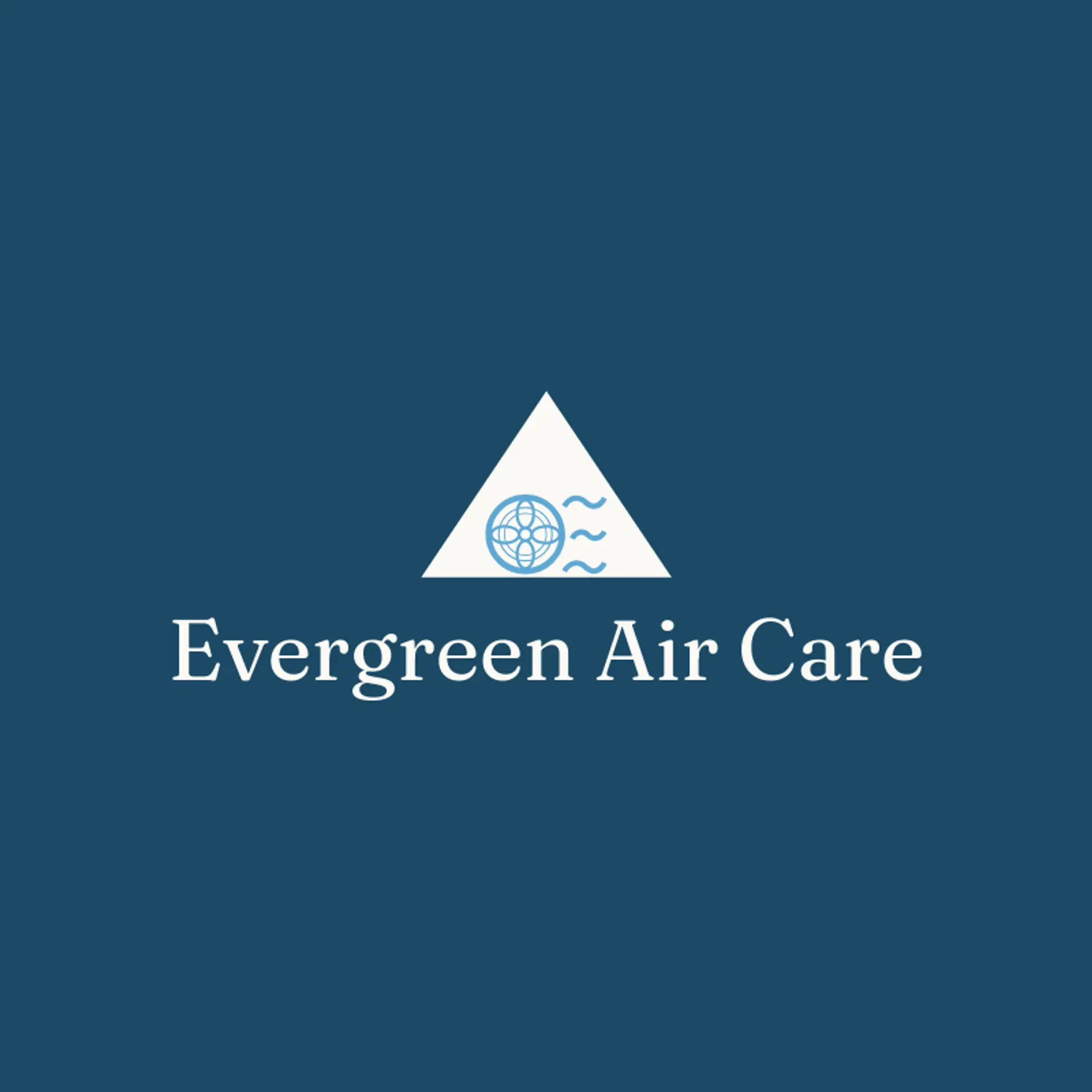 Evergreen Air Care logo for airflow