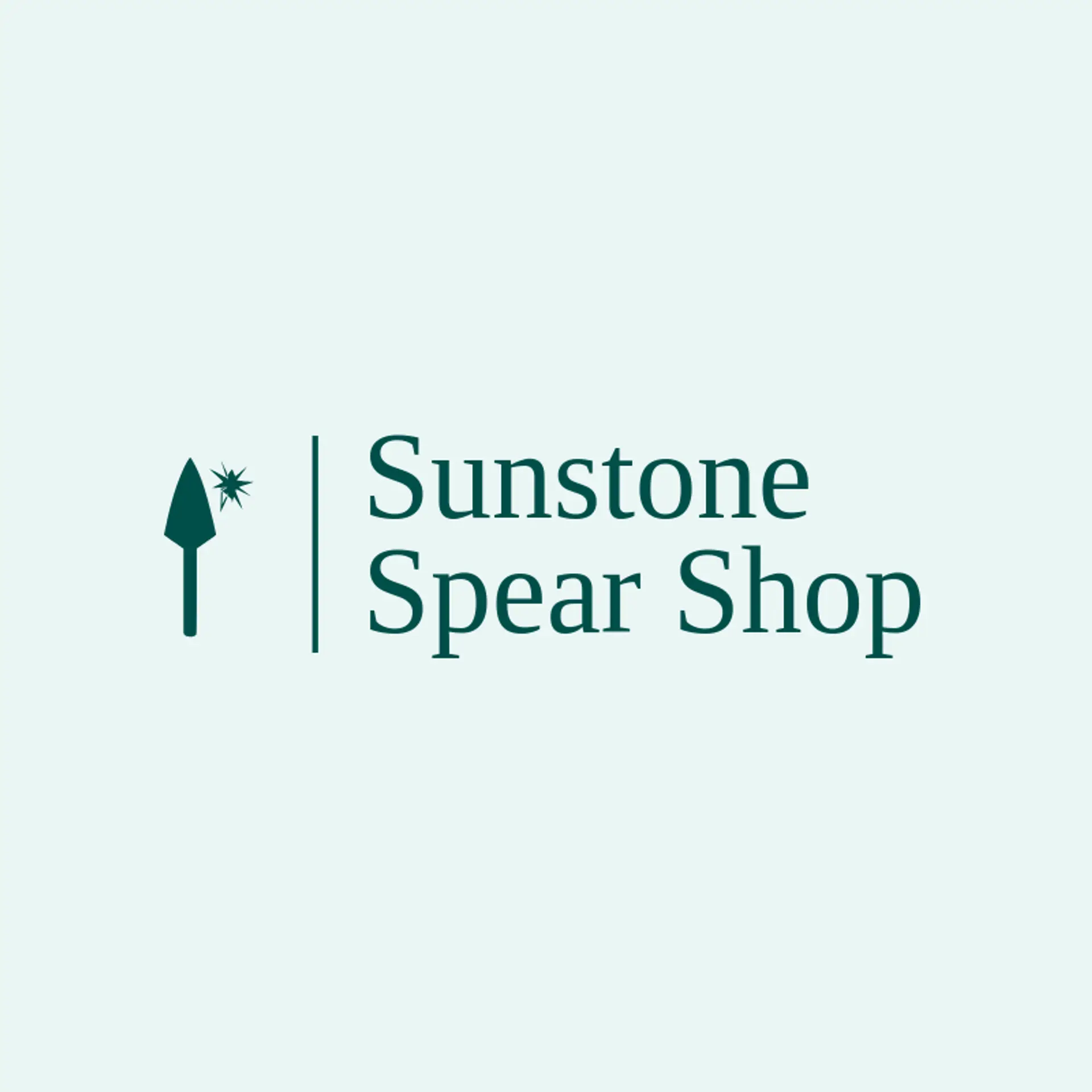 Sunstone Spear Shop logo for spear