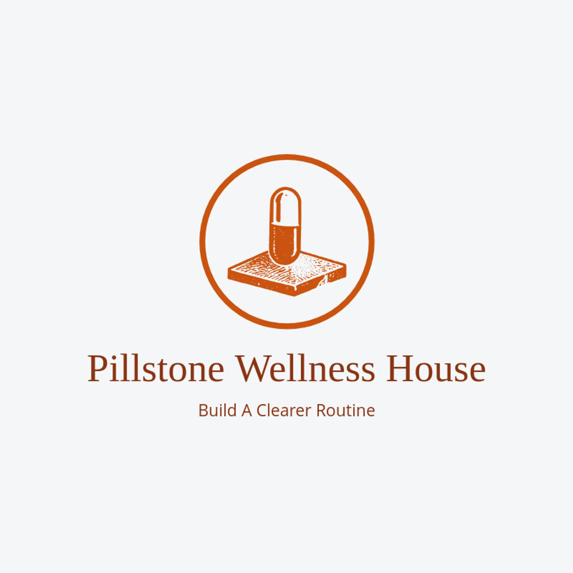 Pillstone Wellness House logo for pill