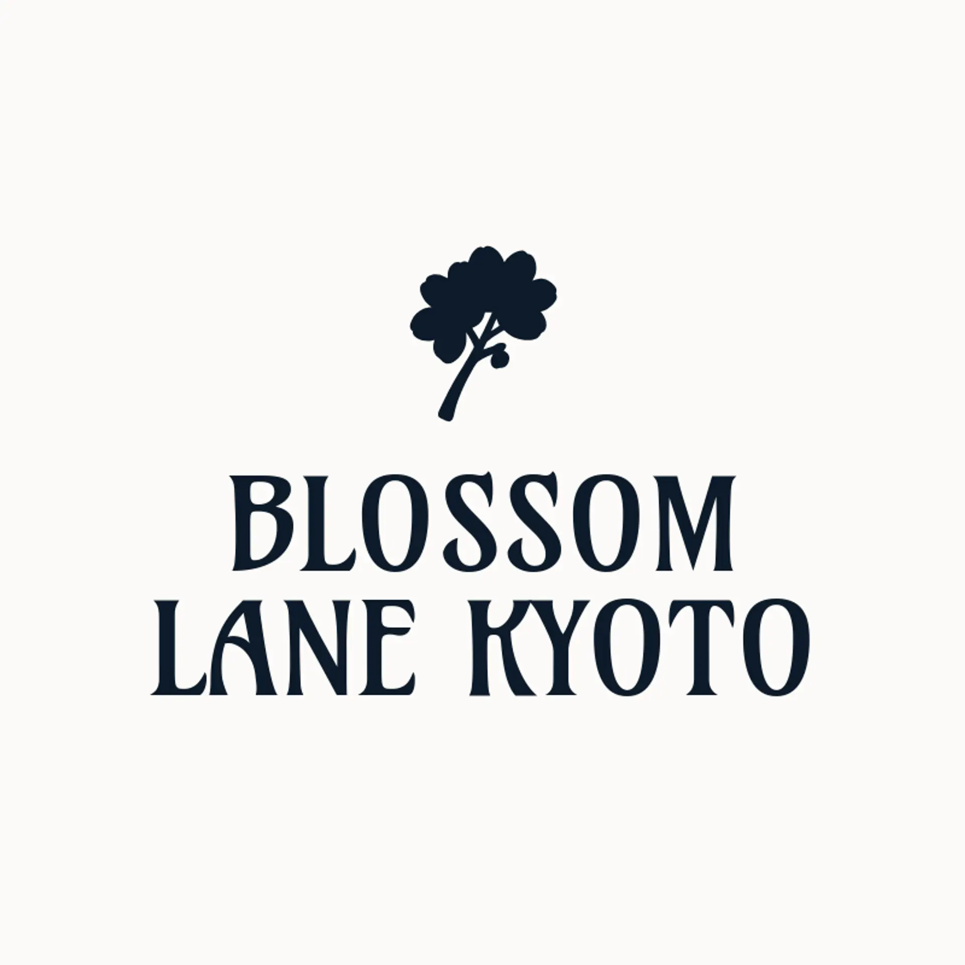 Blossom Lane Kyoto logo for japan