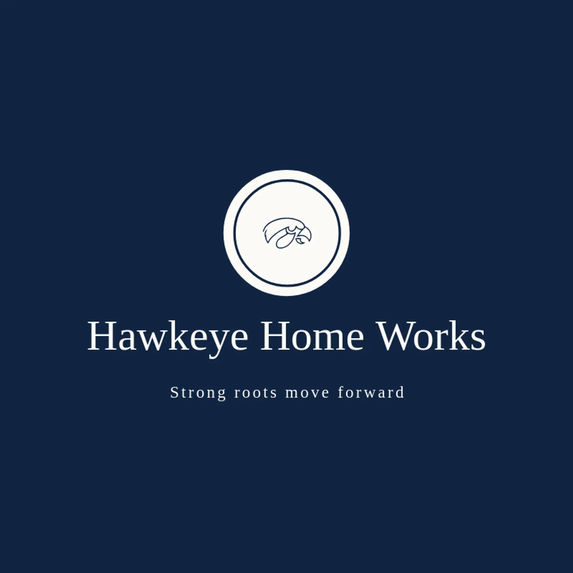 Hawkeye Home Works logo for iowa