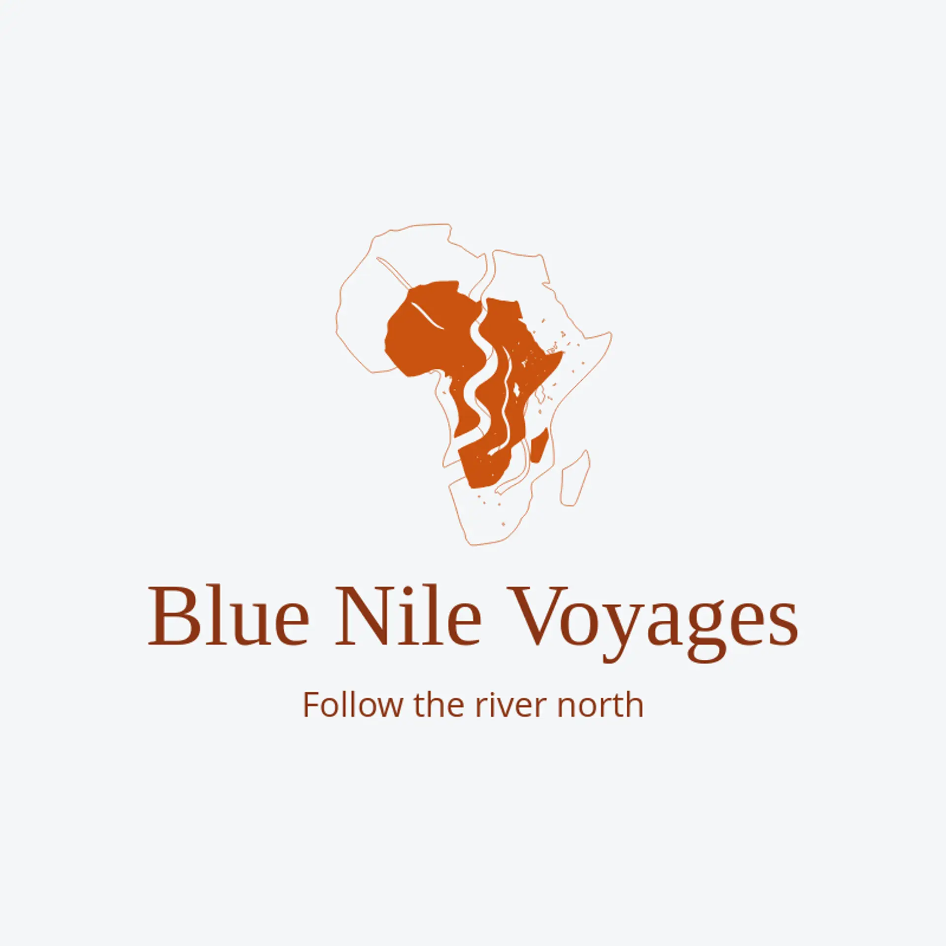 Blue Nile Voyages logo for africa