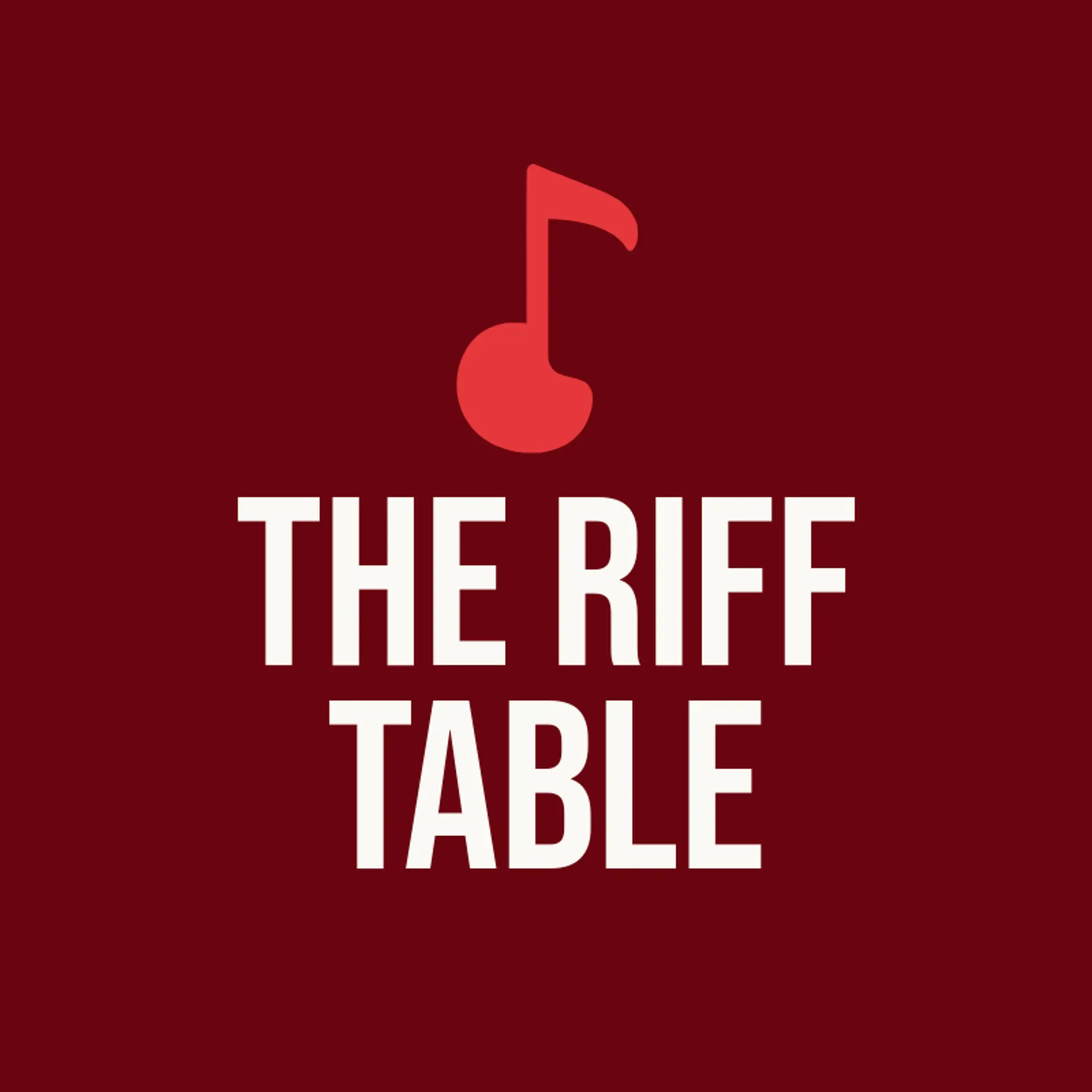 The Riff Table logo for guitar