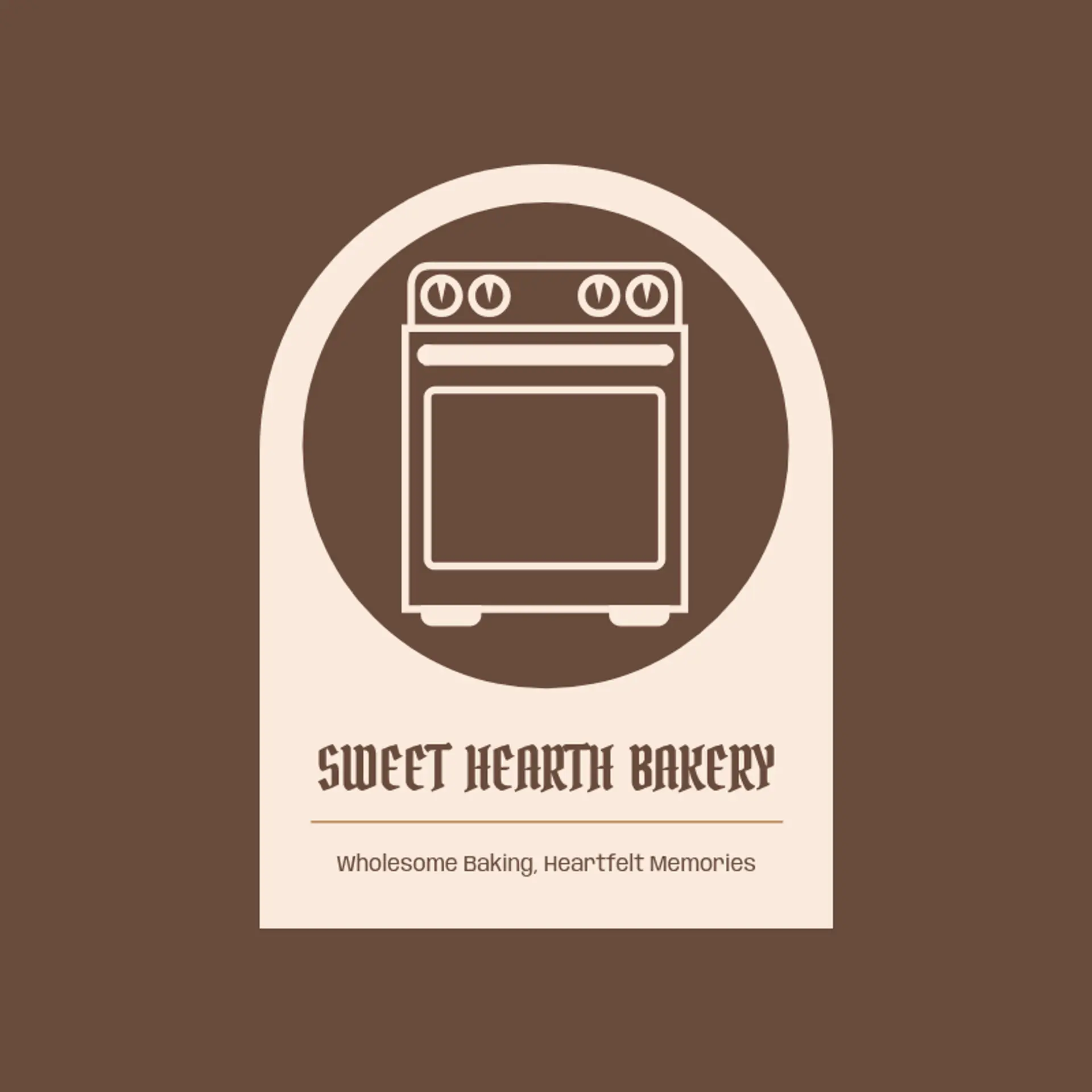 Lavender Oven logo for home bakery