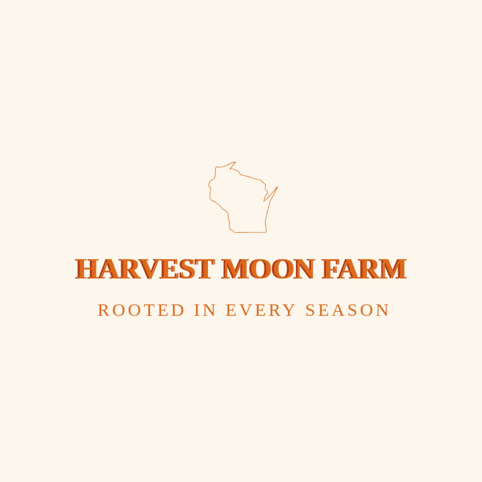 Harvest Moon Farm logo for wisconsin