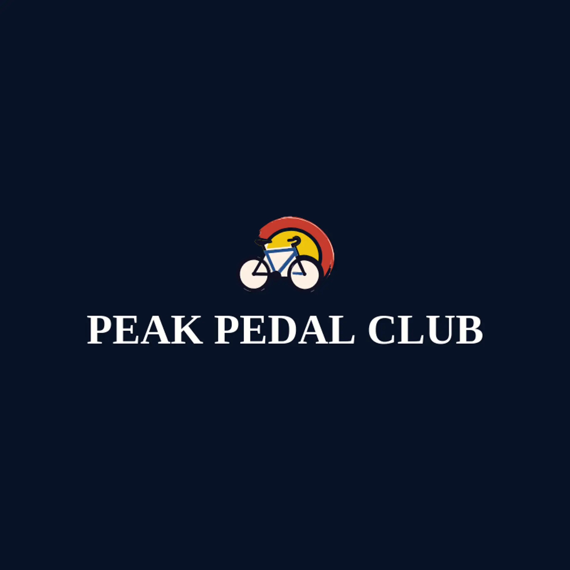 Peak Pedal Club logo for cycling