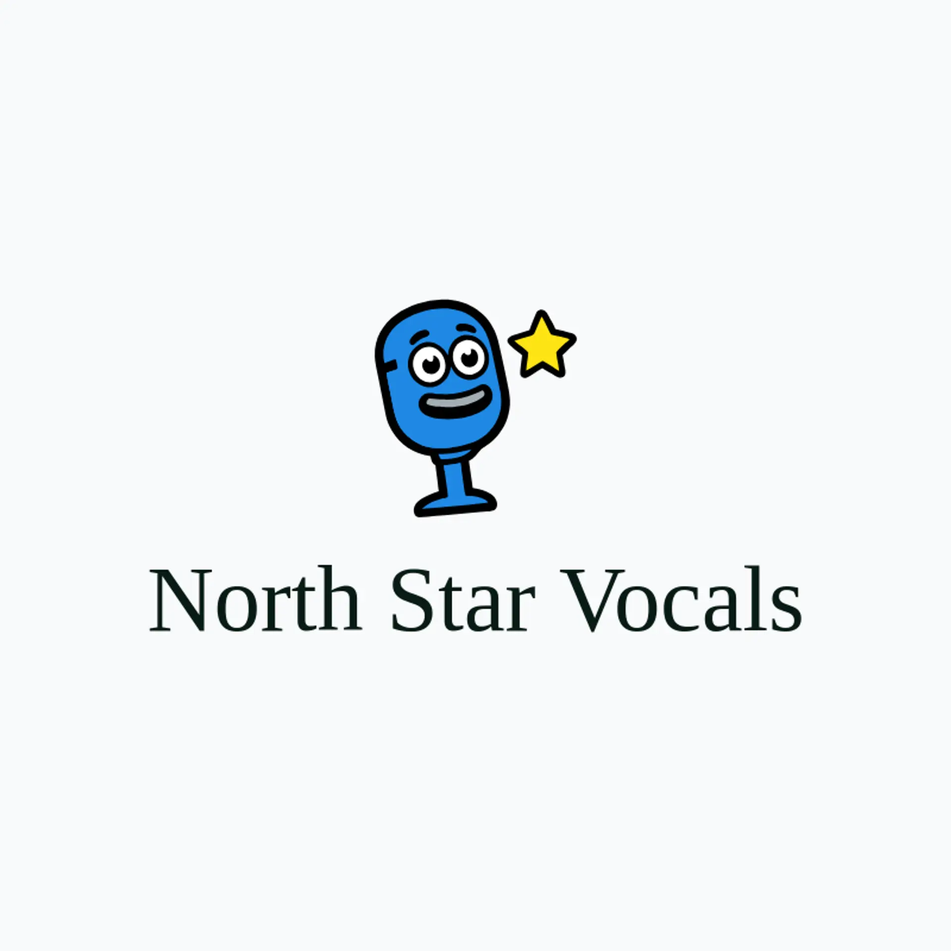 North Star Vocals logo for singing