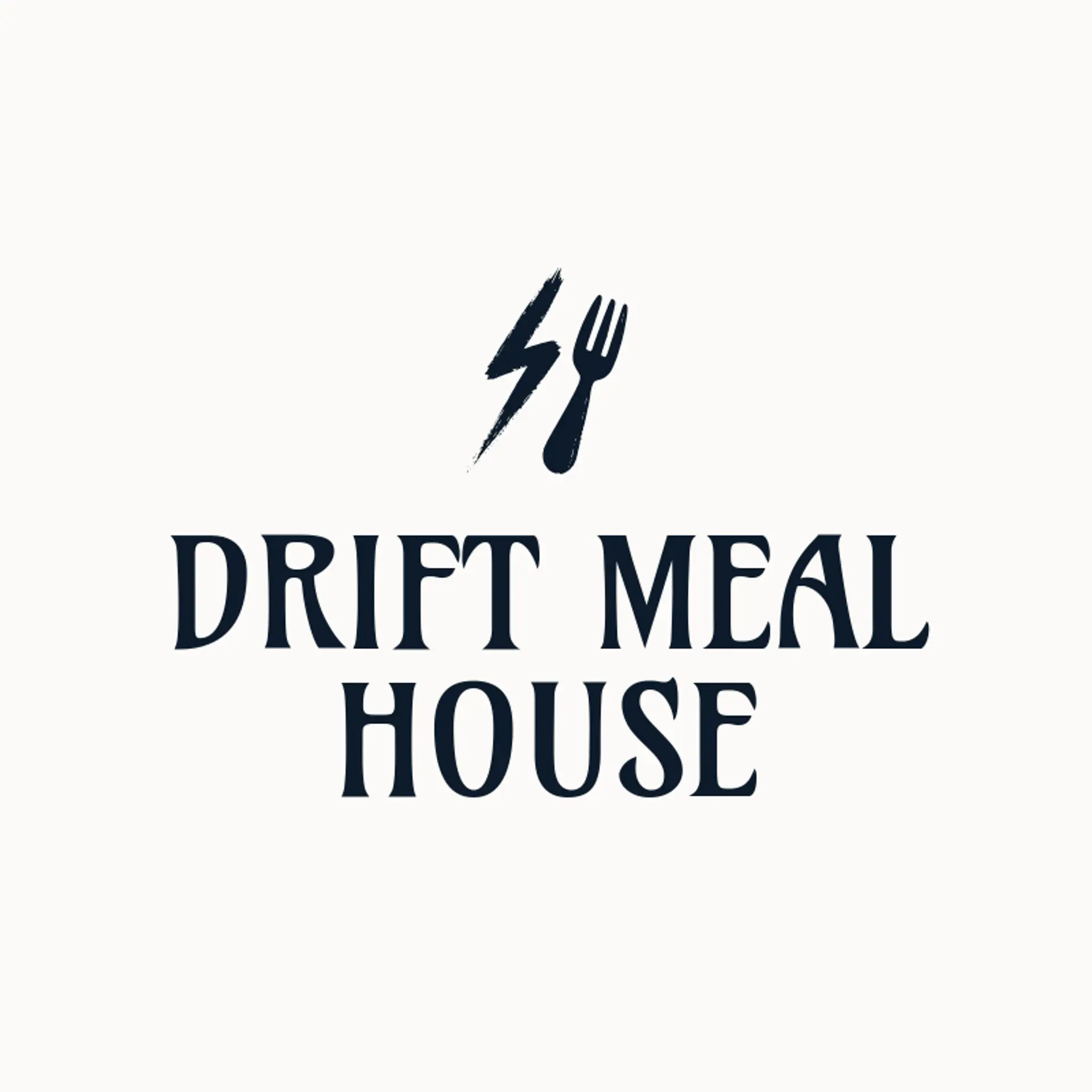 Drift Meal House logo for cloud kitchen