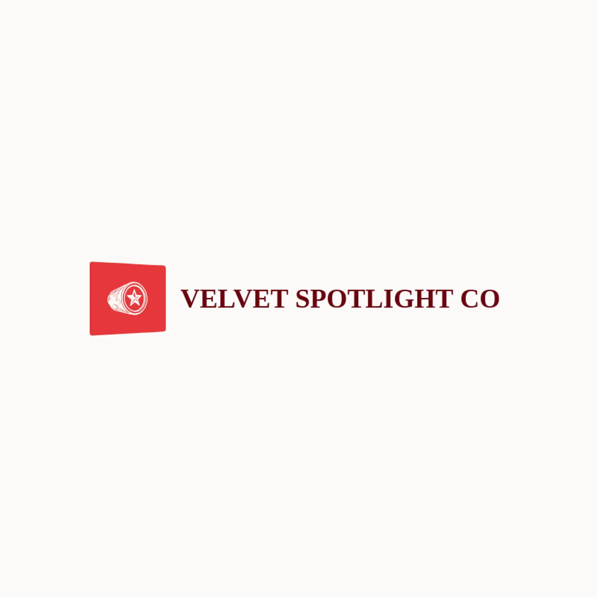Velvet Spotlight Co logo for film