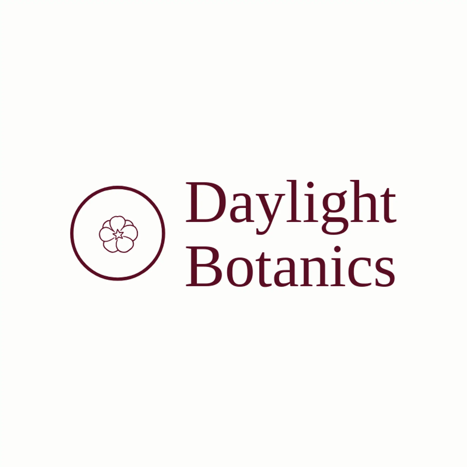 Daylight Botanics logo for skincare