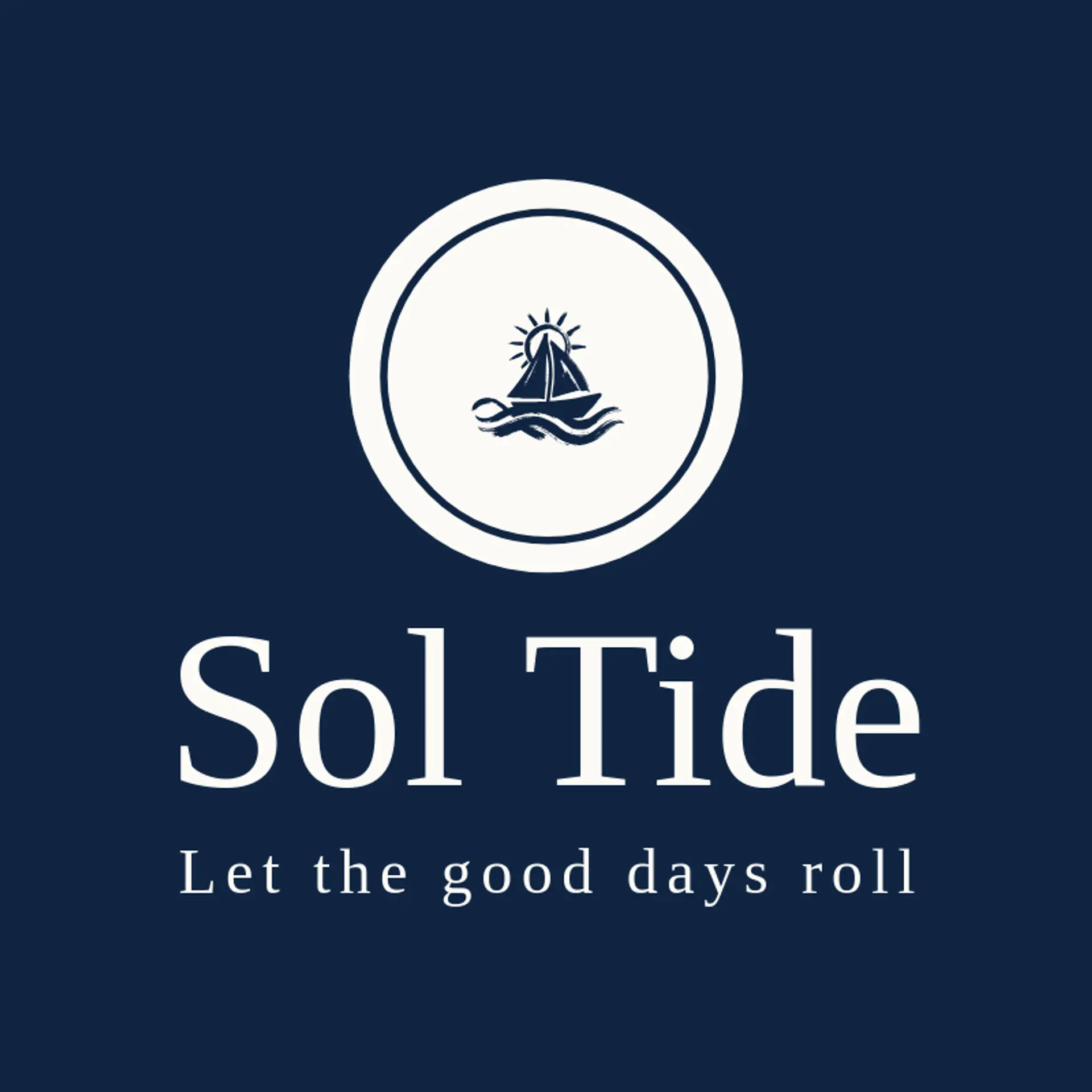 Sol Tide logo for beach