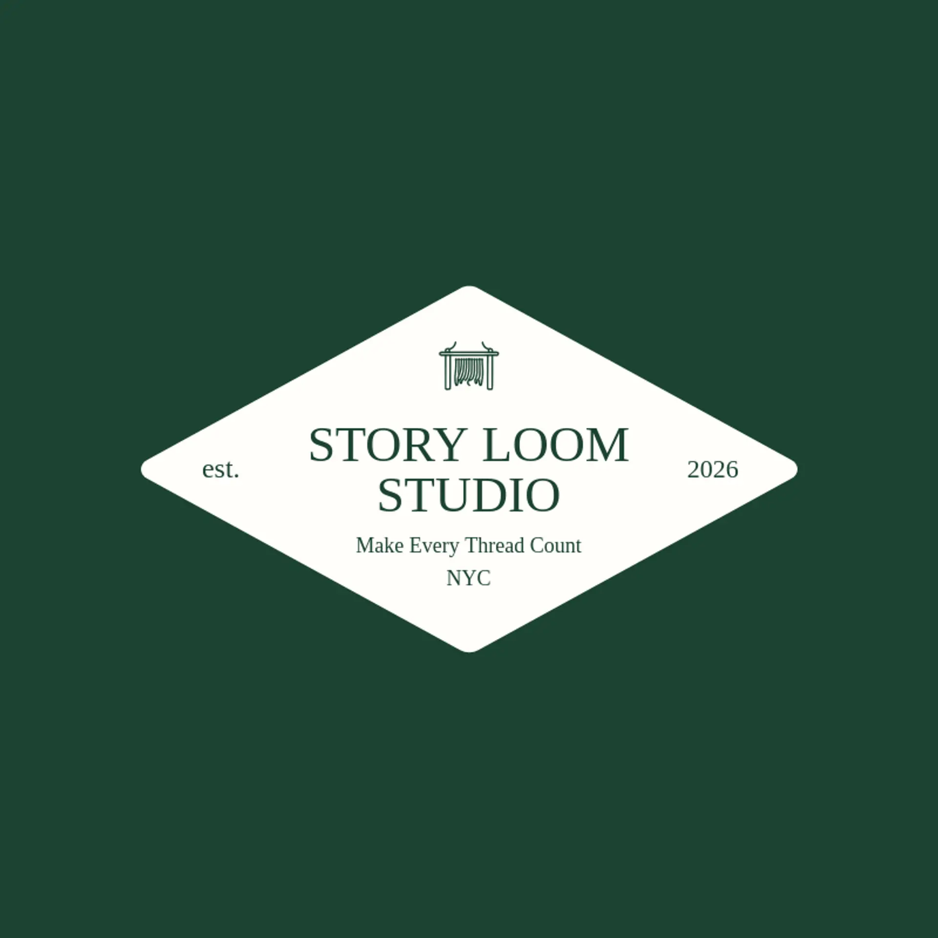 Story Loom Studio logo for loom