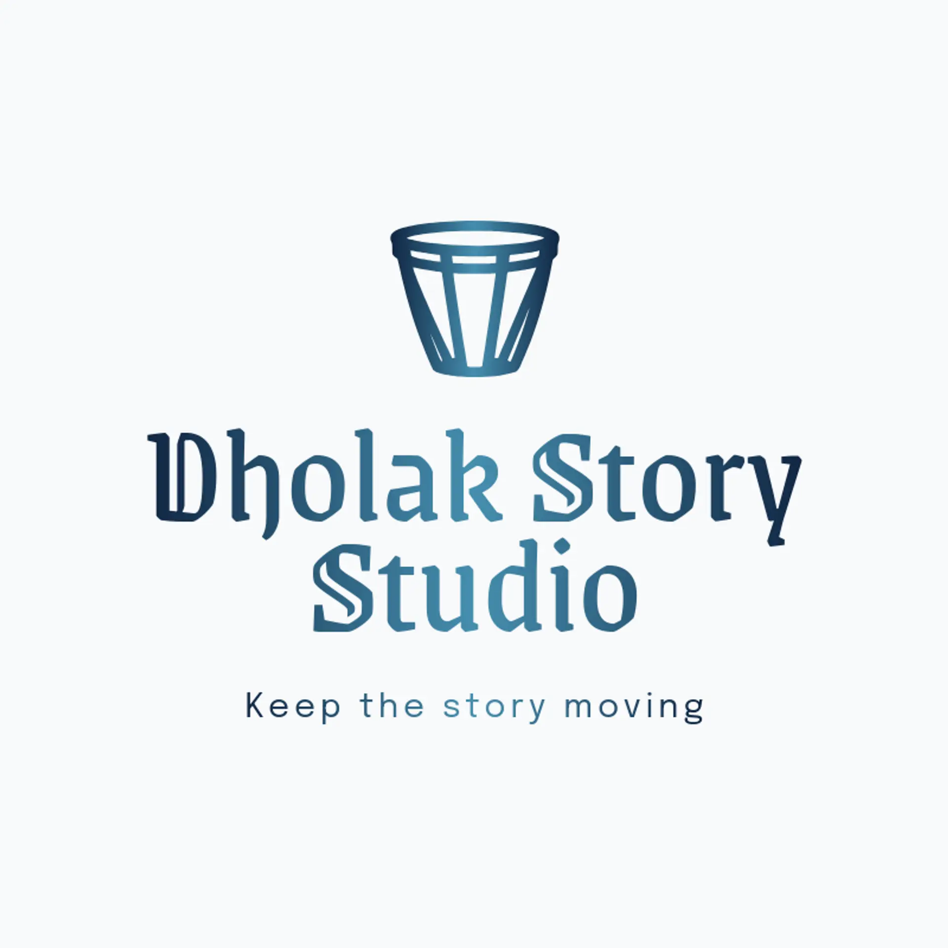 Dholak Story Studio logo for hindi
