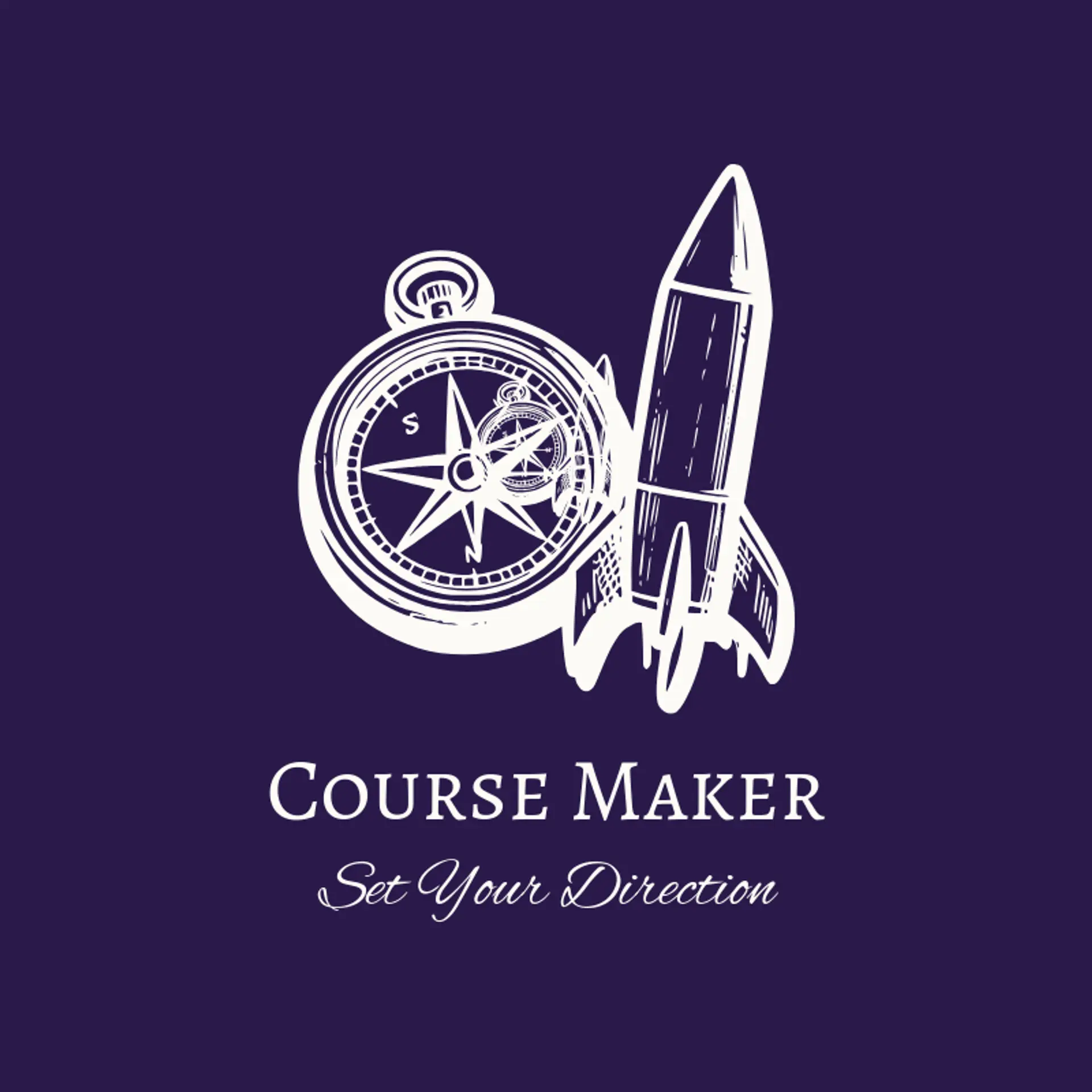 Course Maker logo for rocket