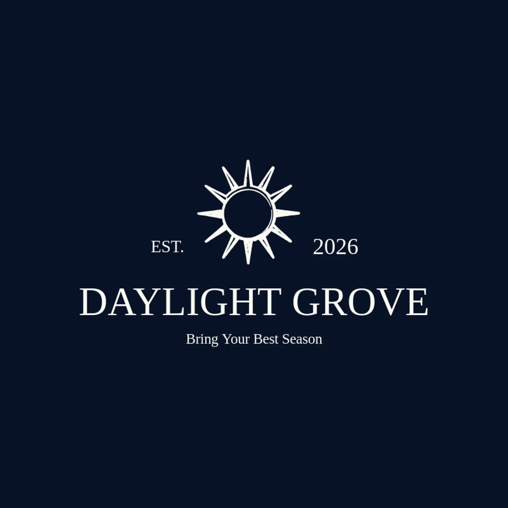 Daylight Grove logo for spring