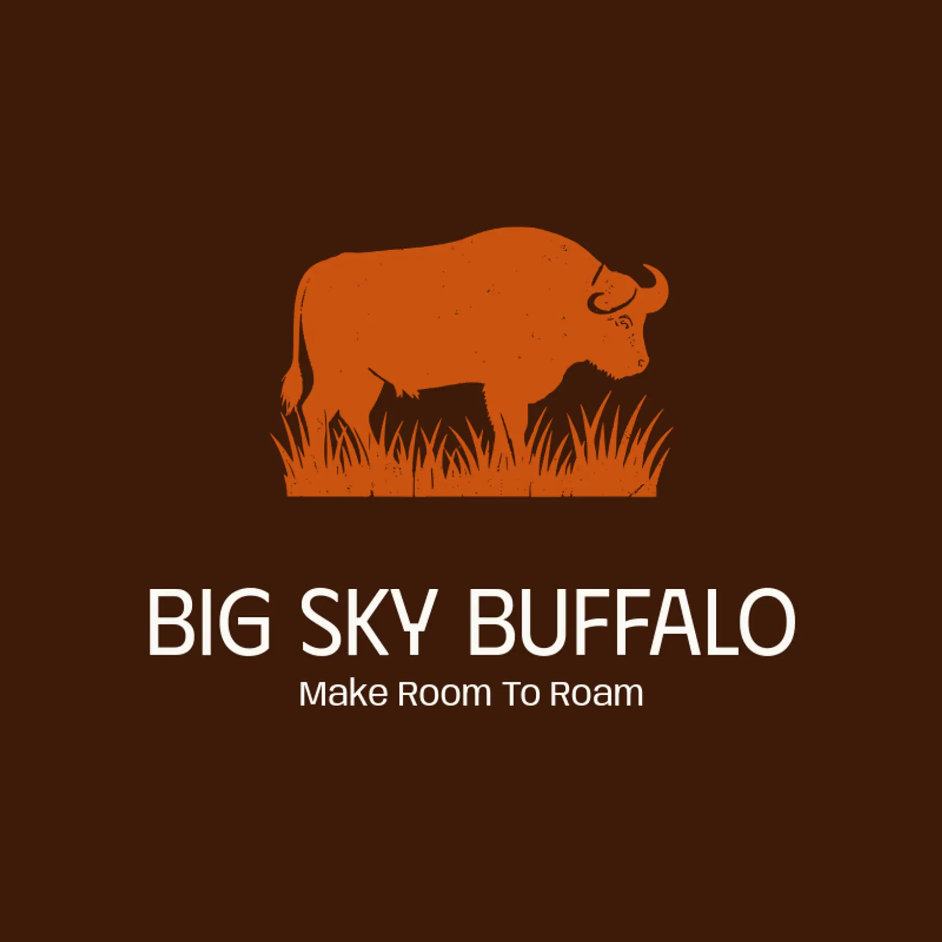 Big Sky Buffalo logo for buffalo