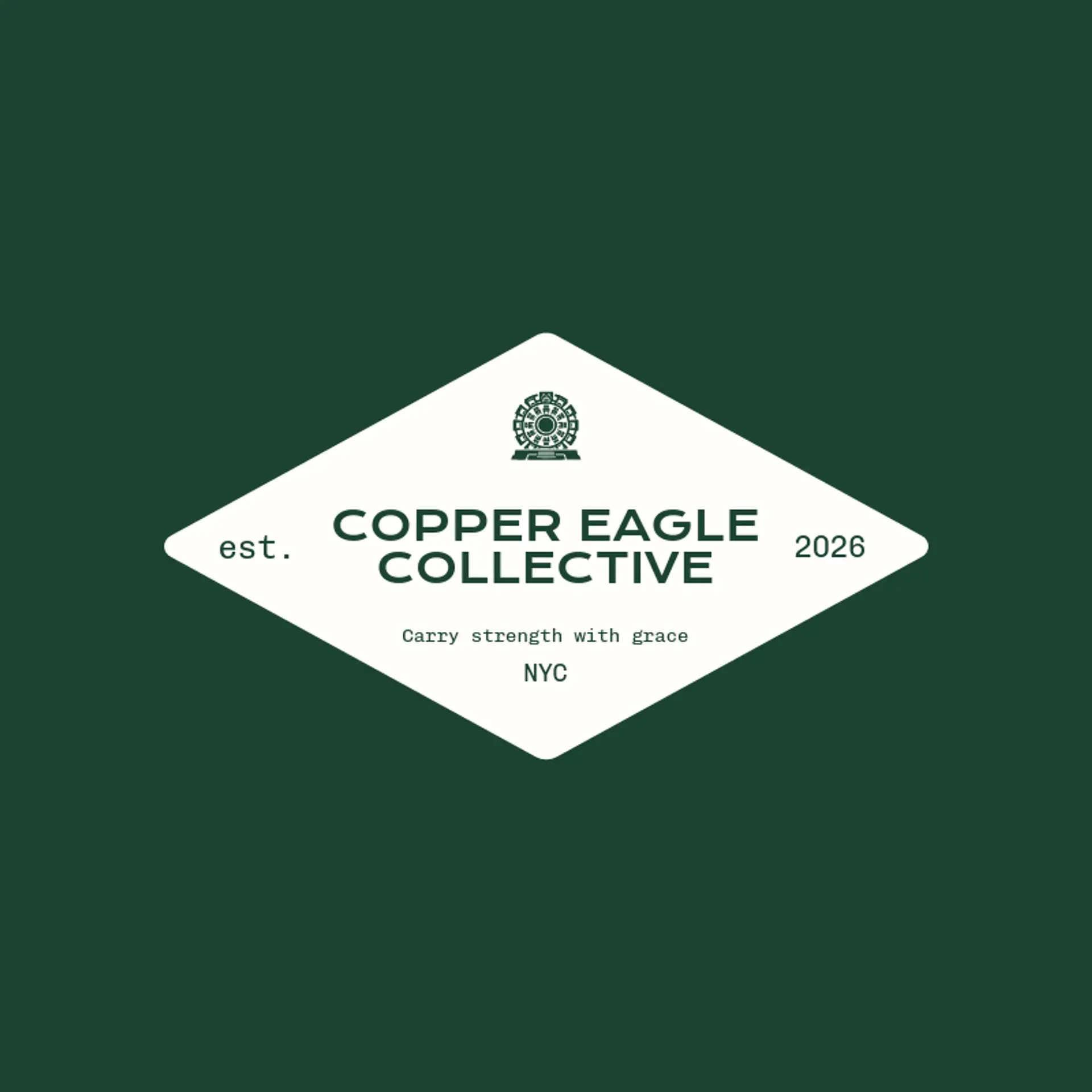 Copper Eagle Collective logo for aztec