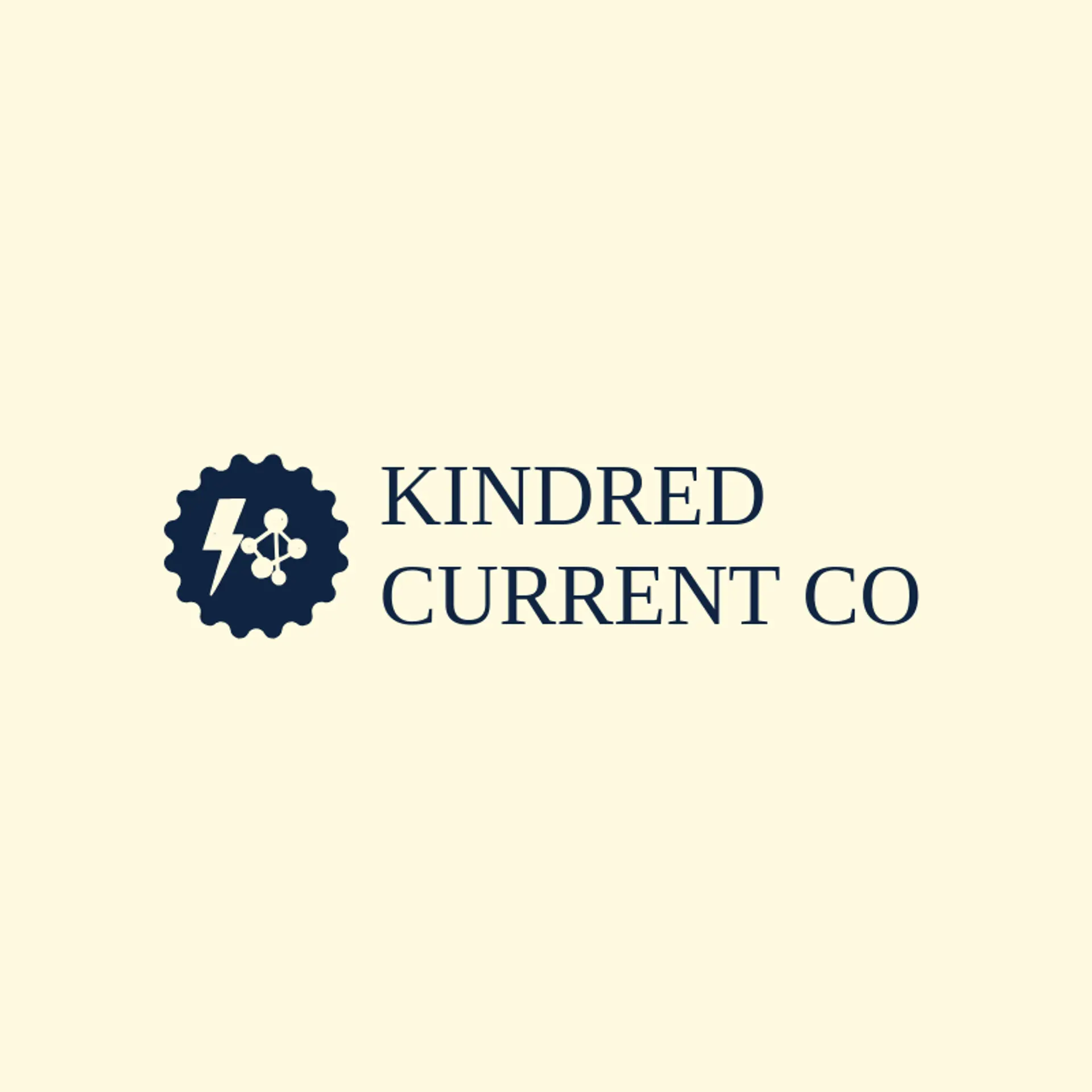 Kindred Current Co logo for electricity