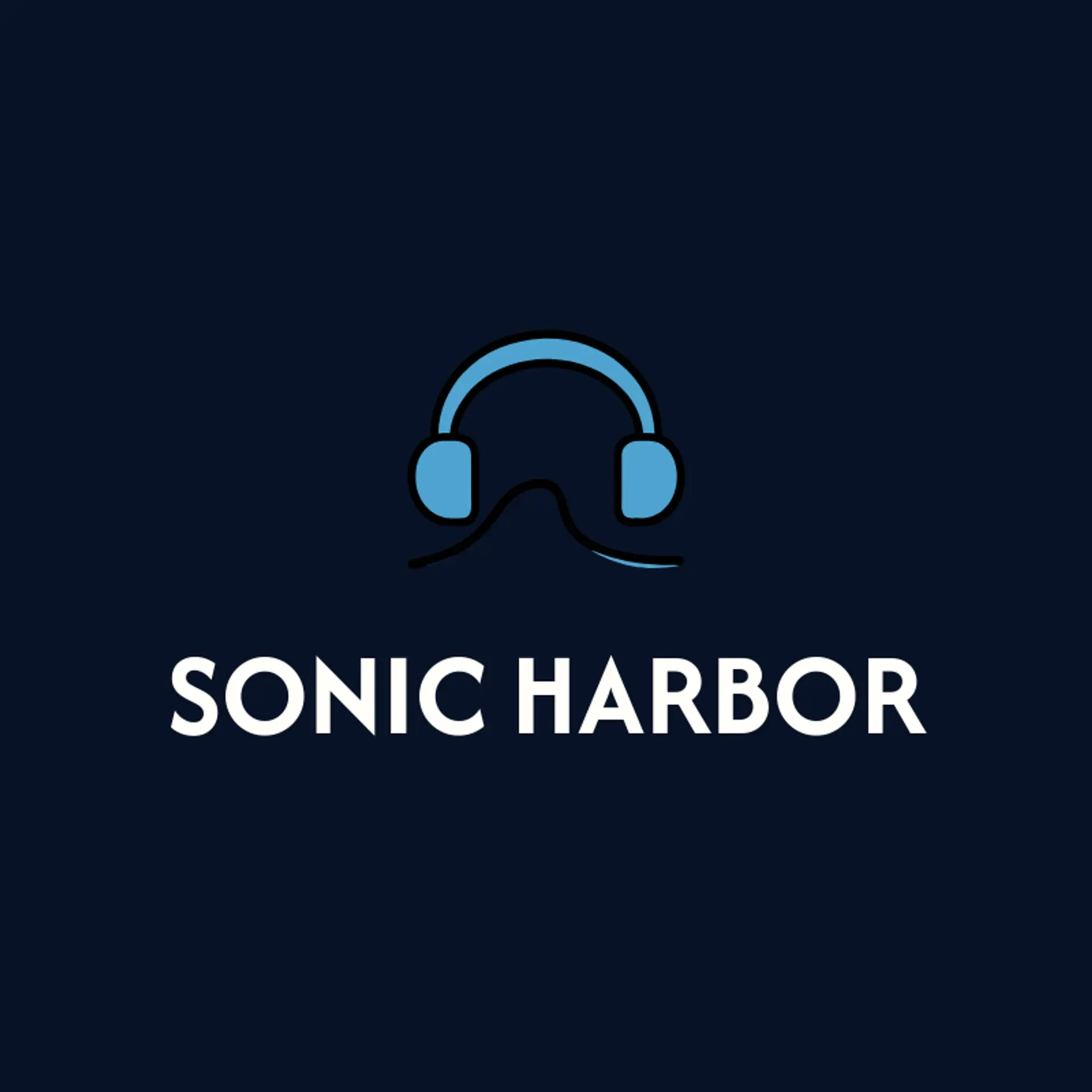 Sonic Harbor logo for headphones