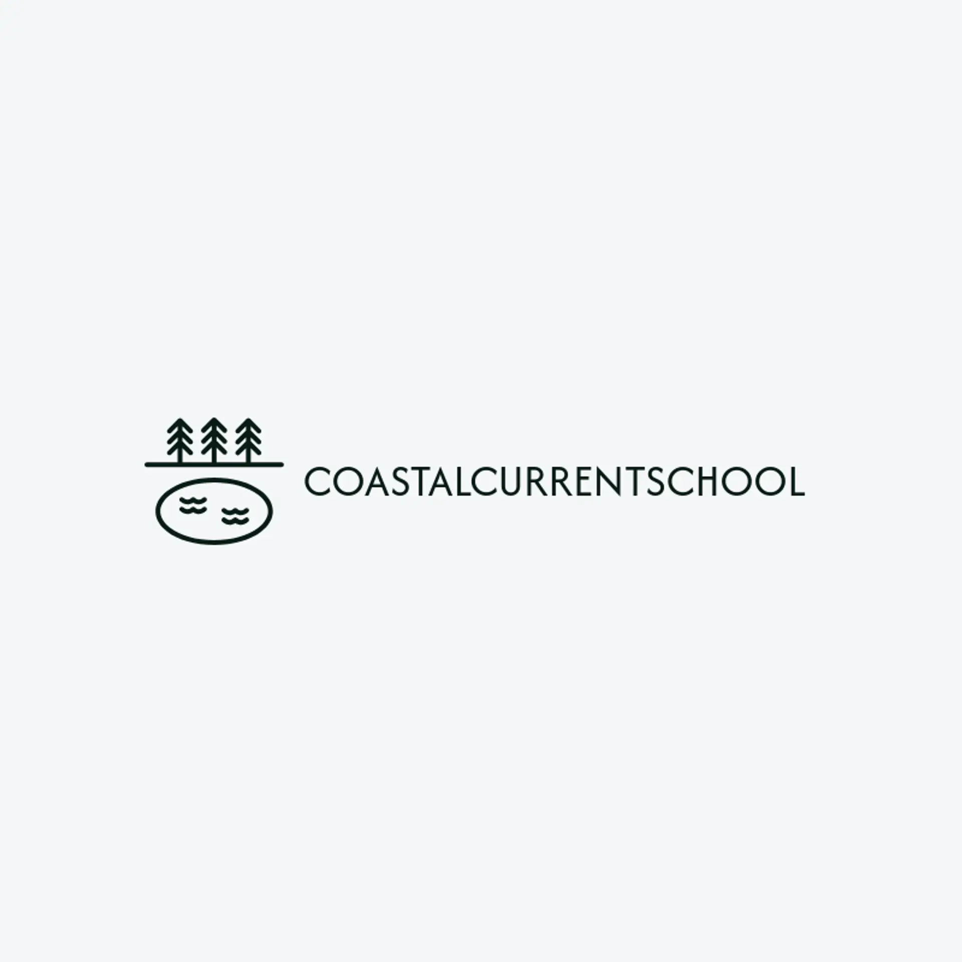 Coastal Current School logo for lagoon