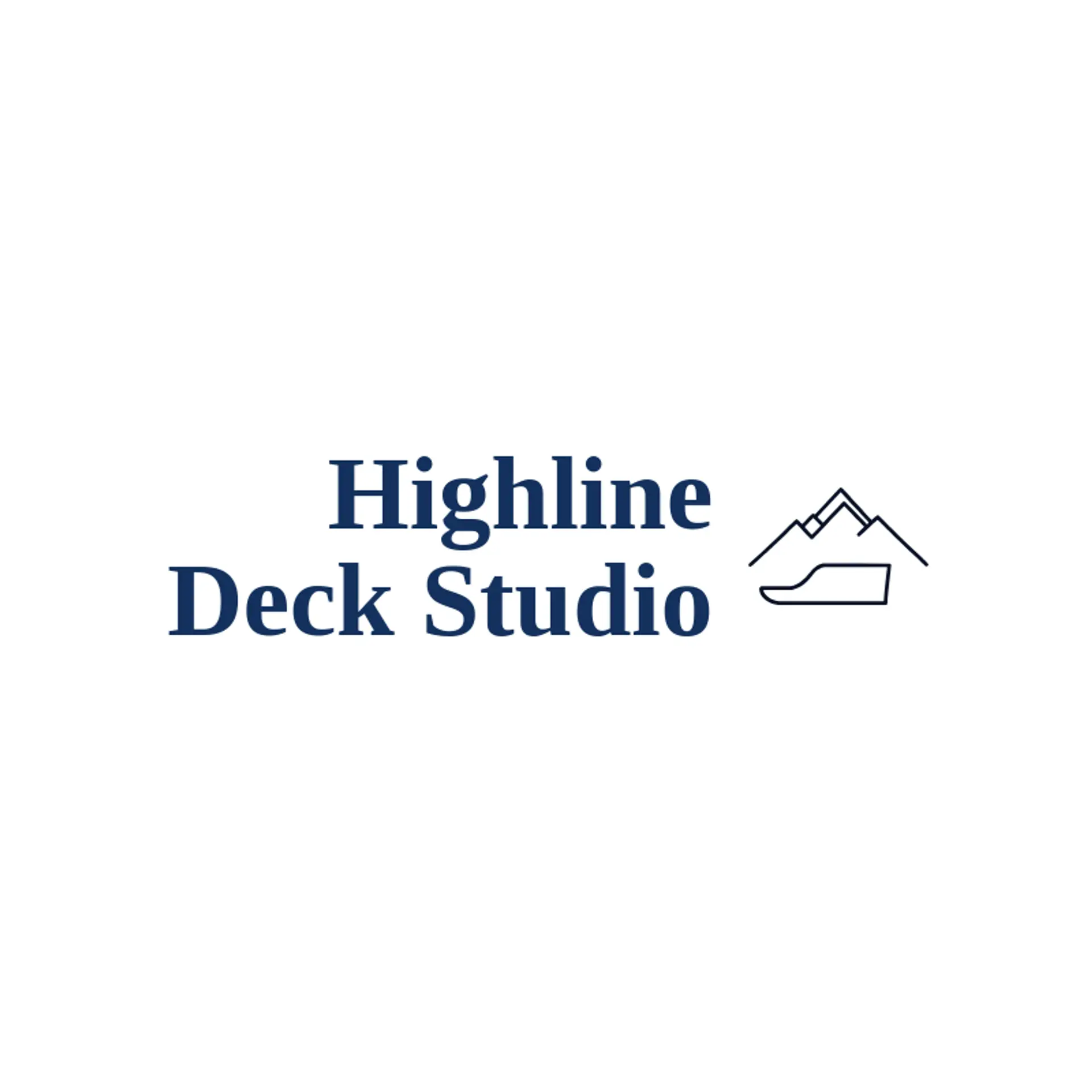 Highline Deck Studio logo for skate