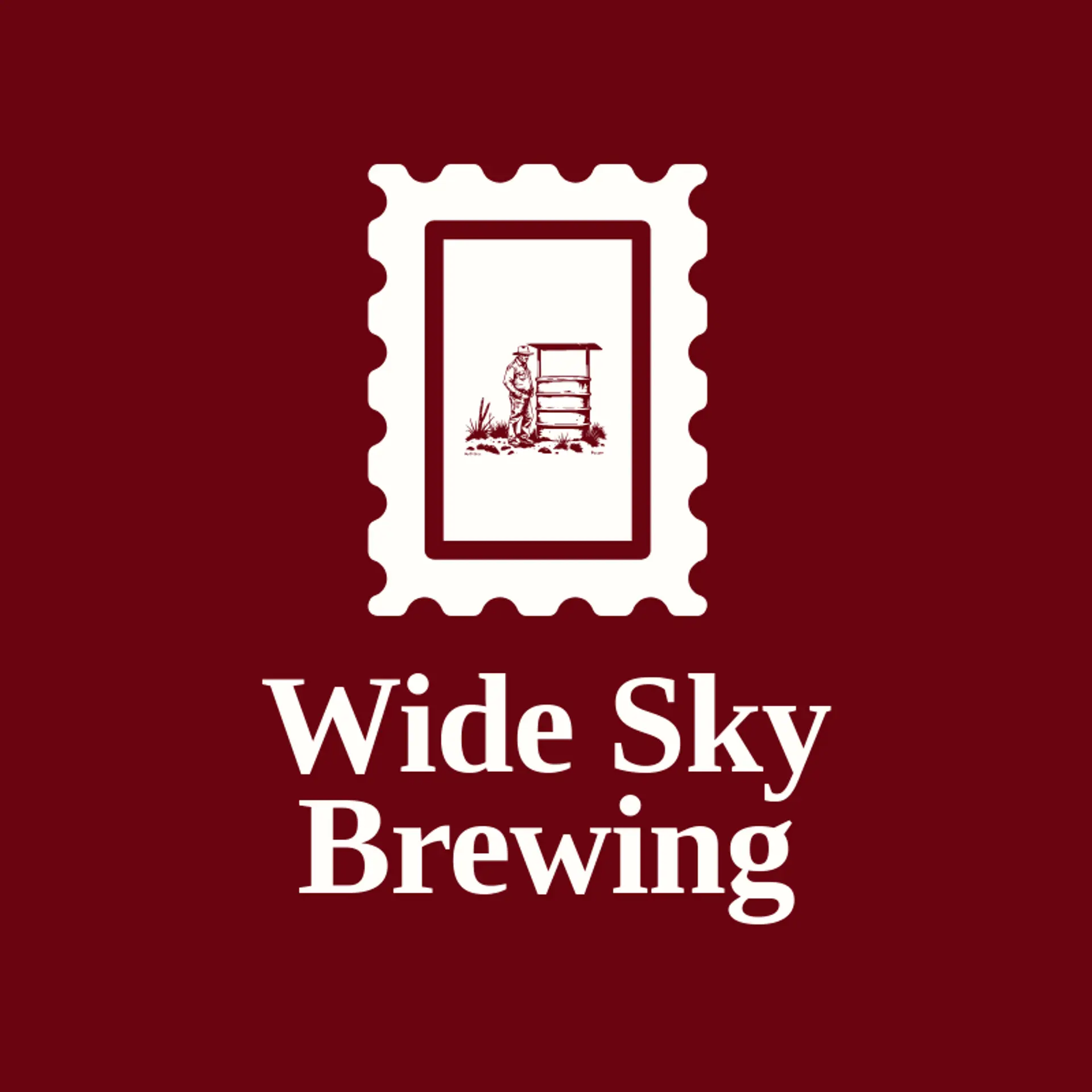 Wide Sky Brewing logo for outback