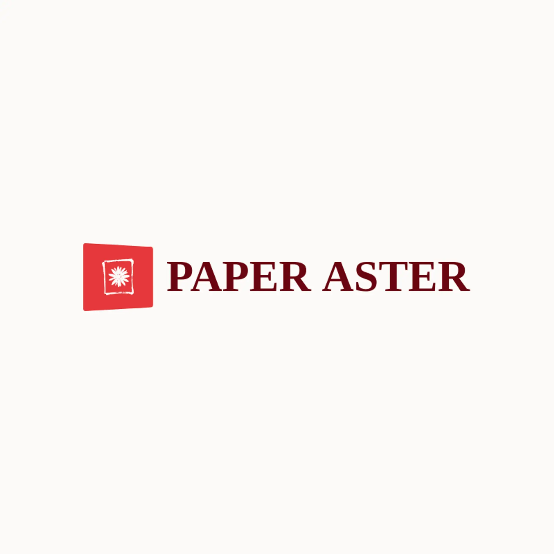 Paper Aster logo for paper