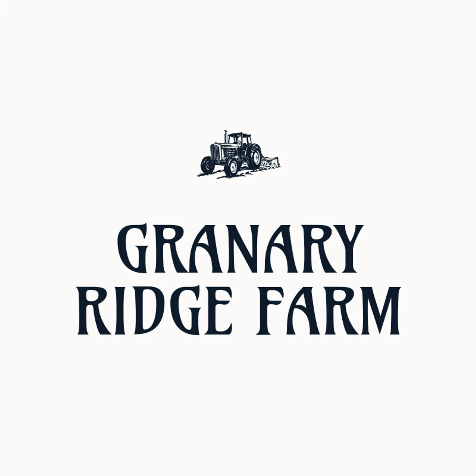 Granary Ridge Farm logo for tractor