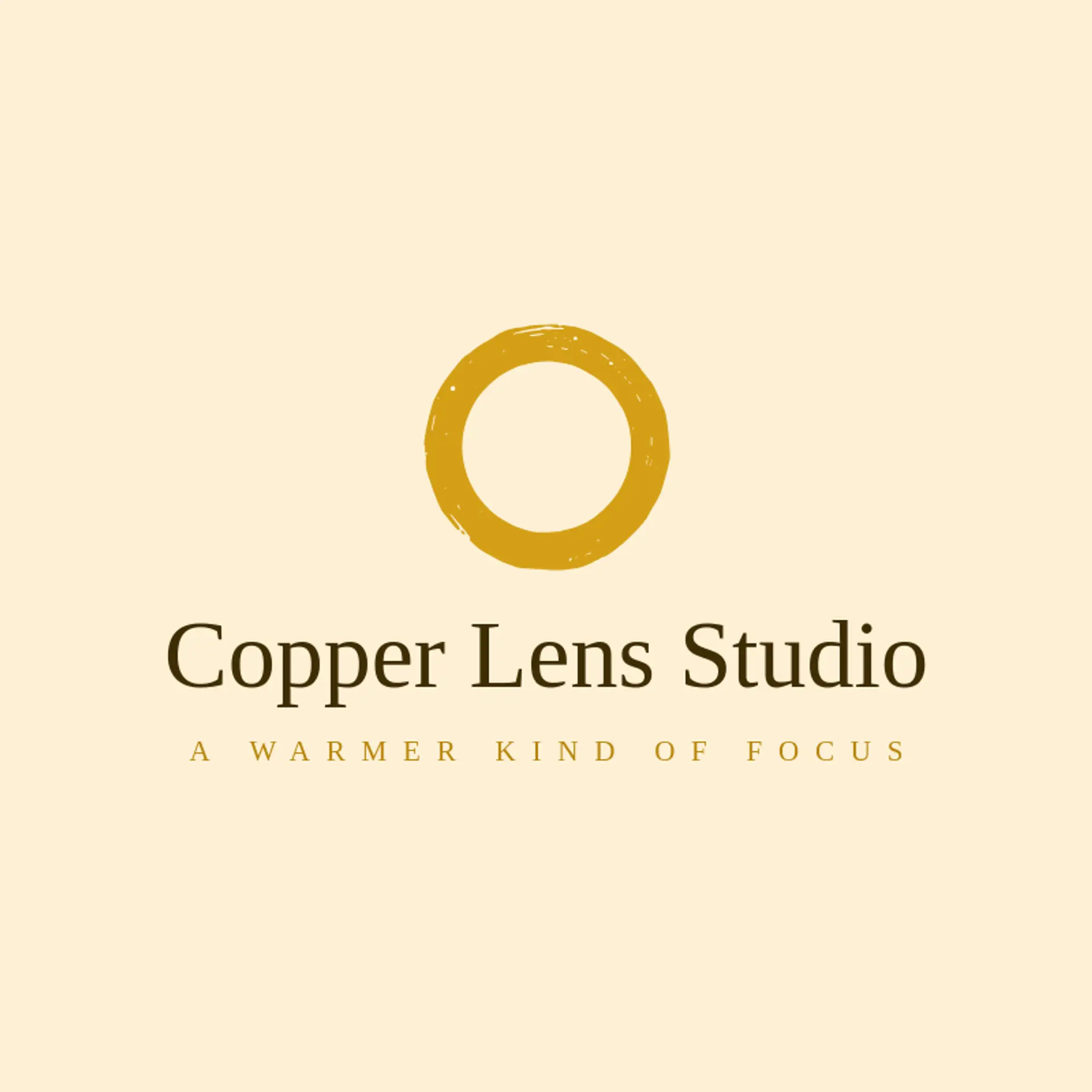 Copper Lens Studio logo for aperture