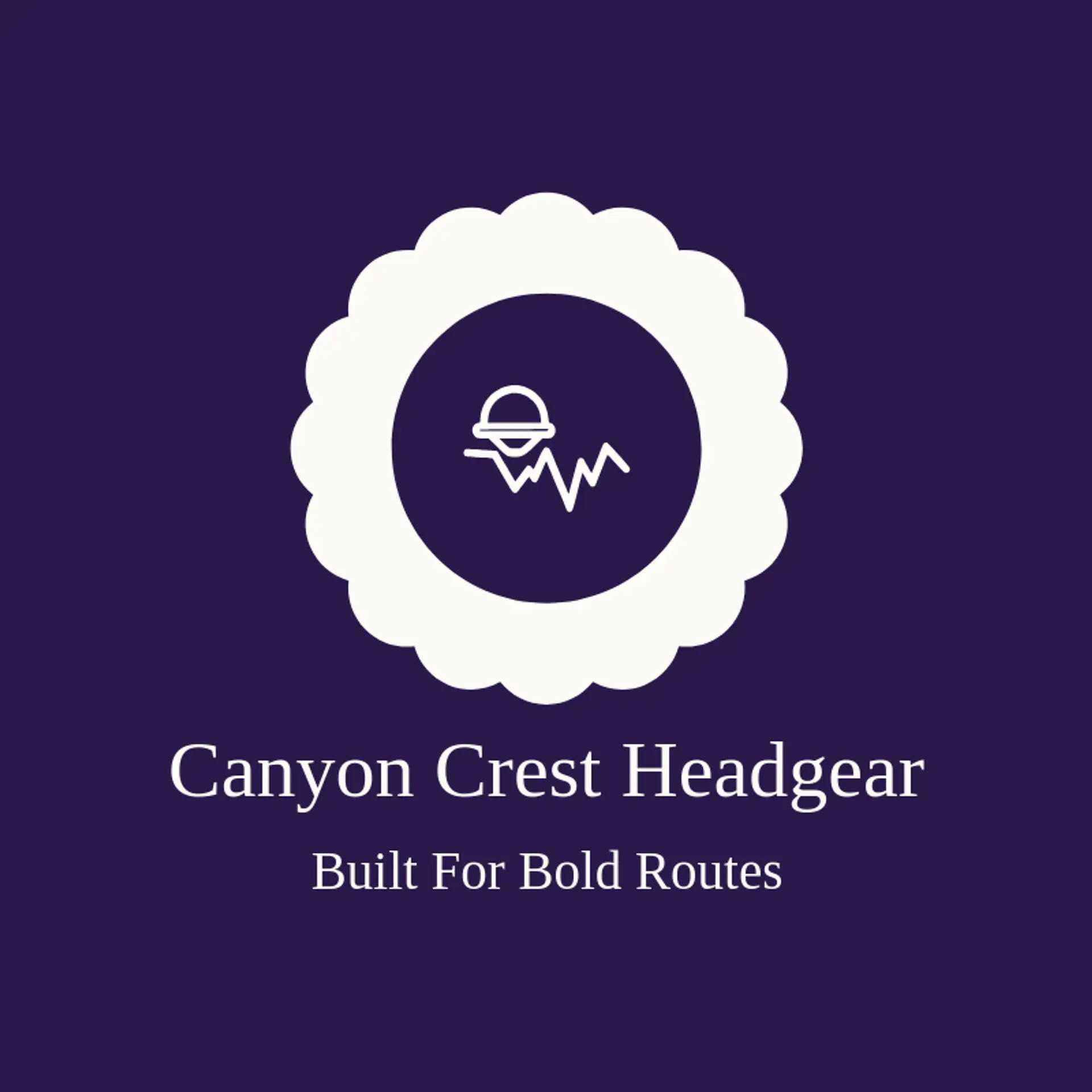 Canyon Crest Headgear logo for helmet