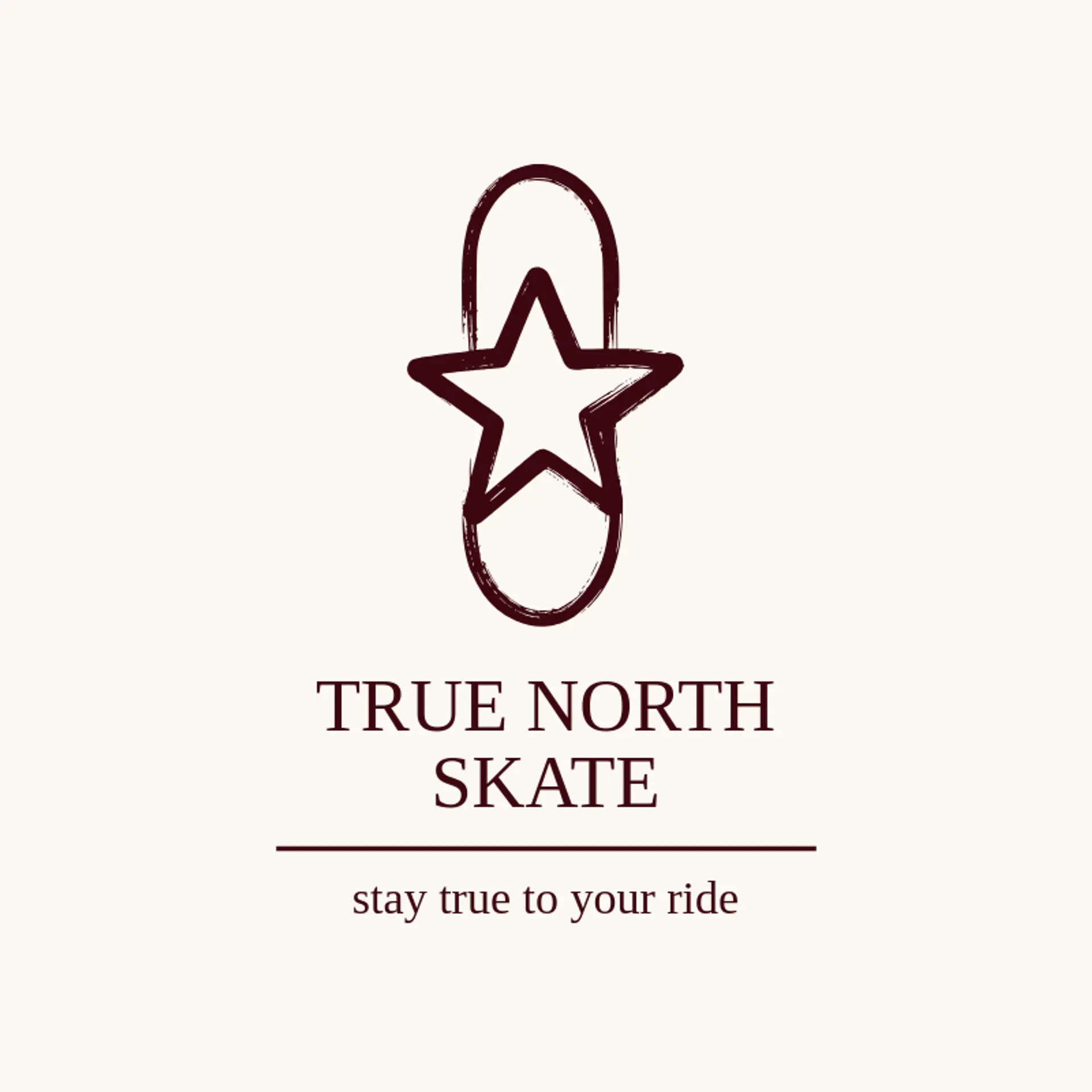 True North Skate logo for skate