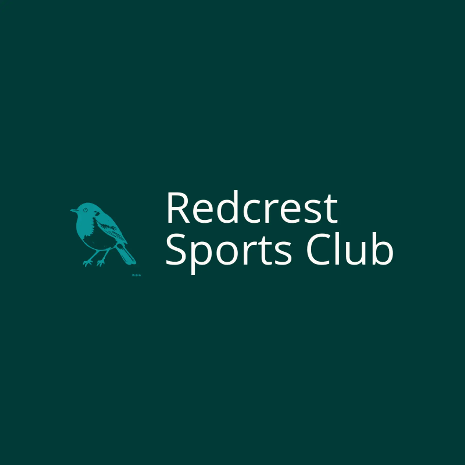 Redcrest Sports Club logo for robin