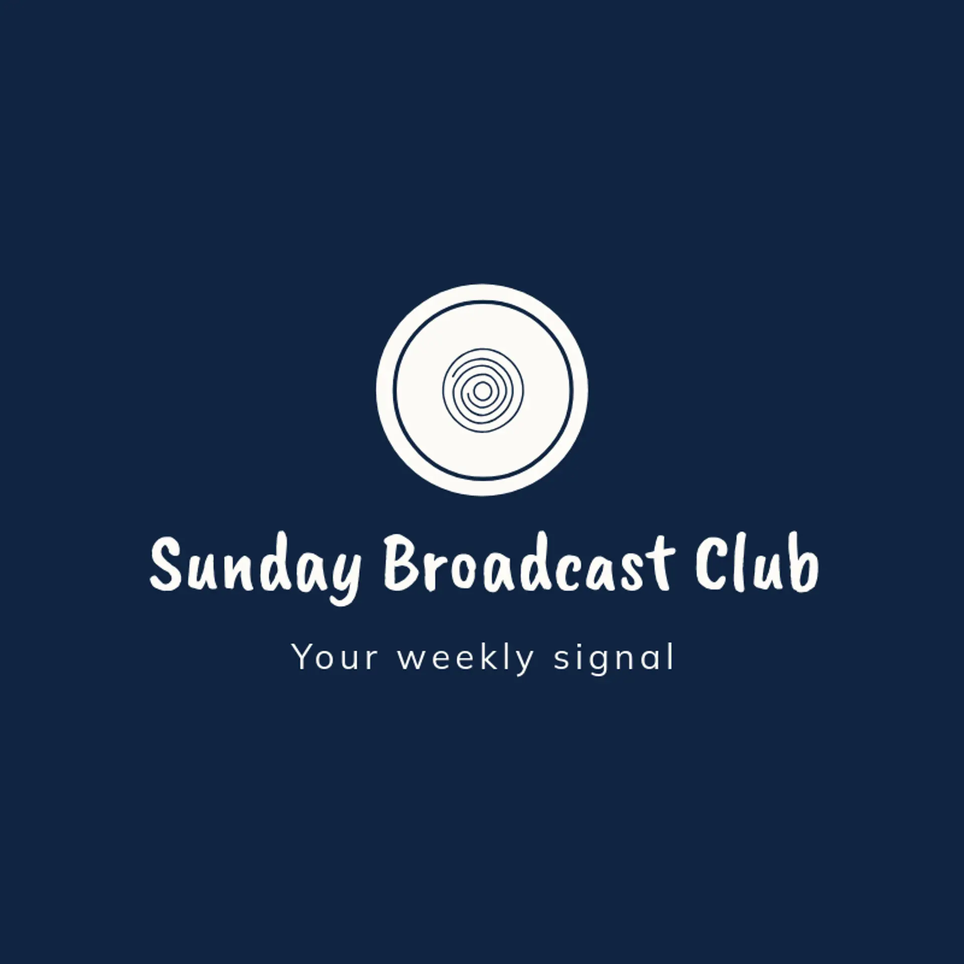 Sunday Broadcast Club logo for channel