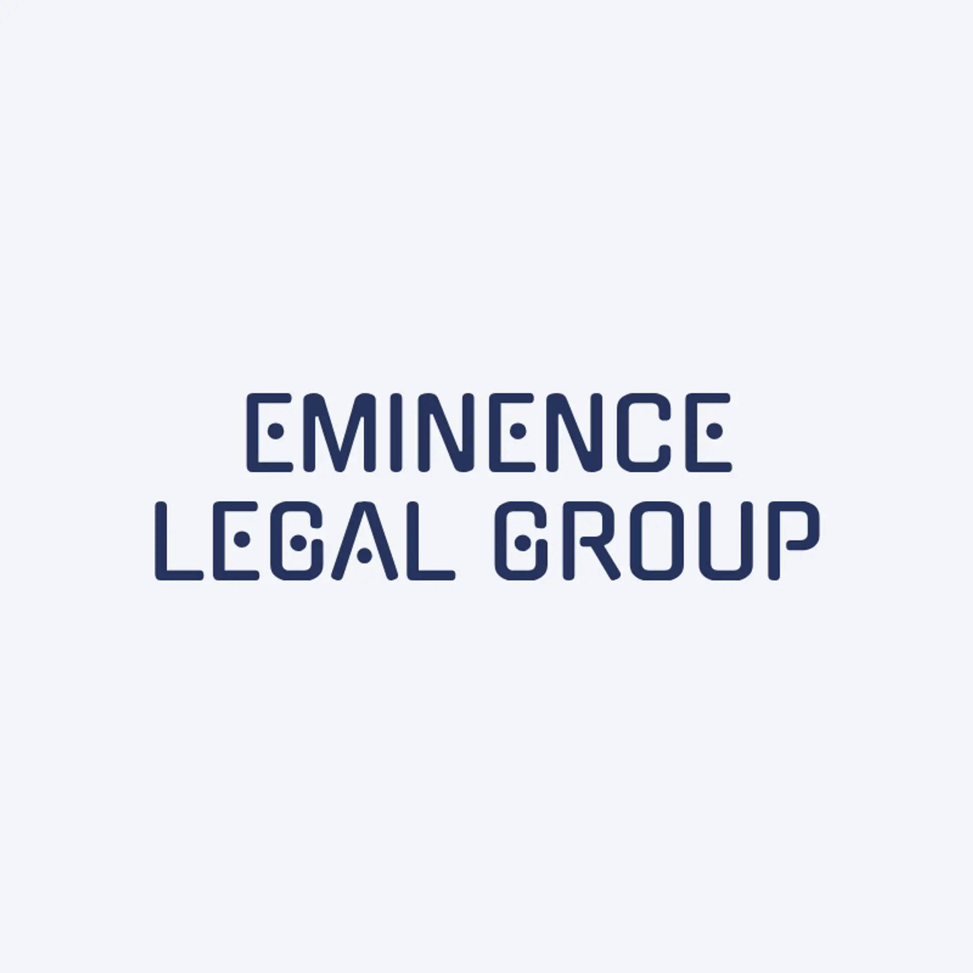 Eminence Legal Group logo for law office