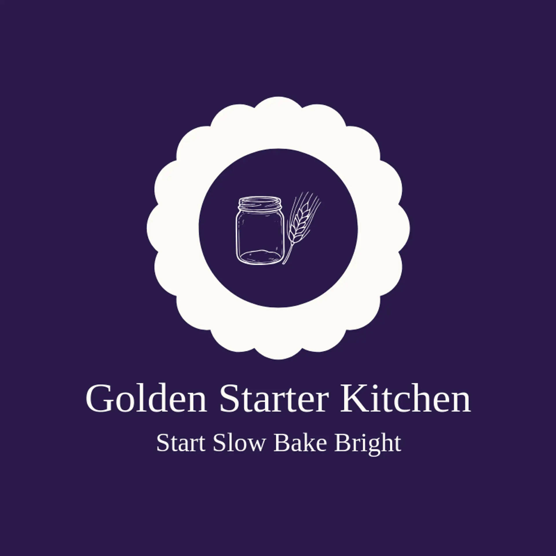 Golden Starter Kitchen logo for sourdough