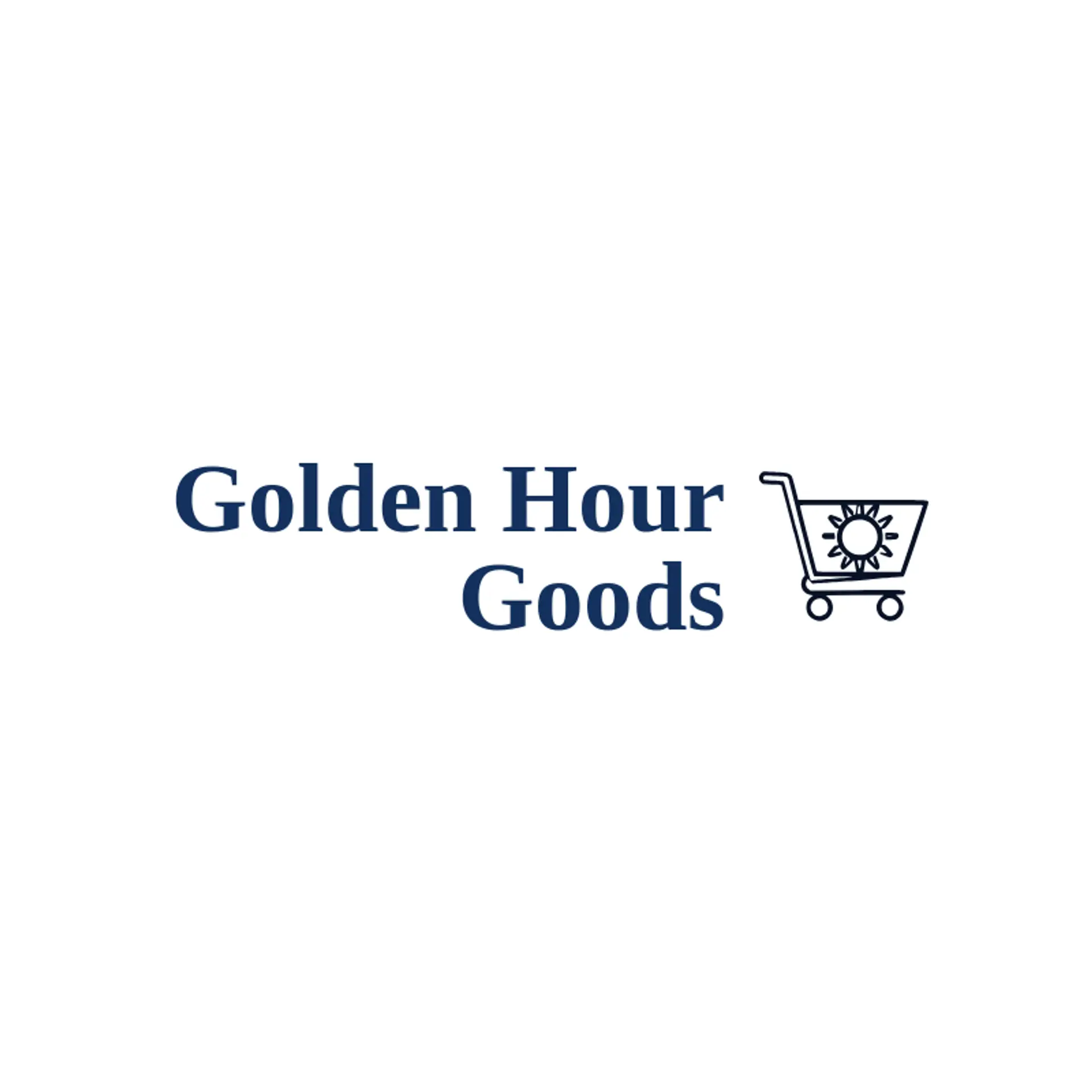 Golden Hour Goods logo for cart