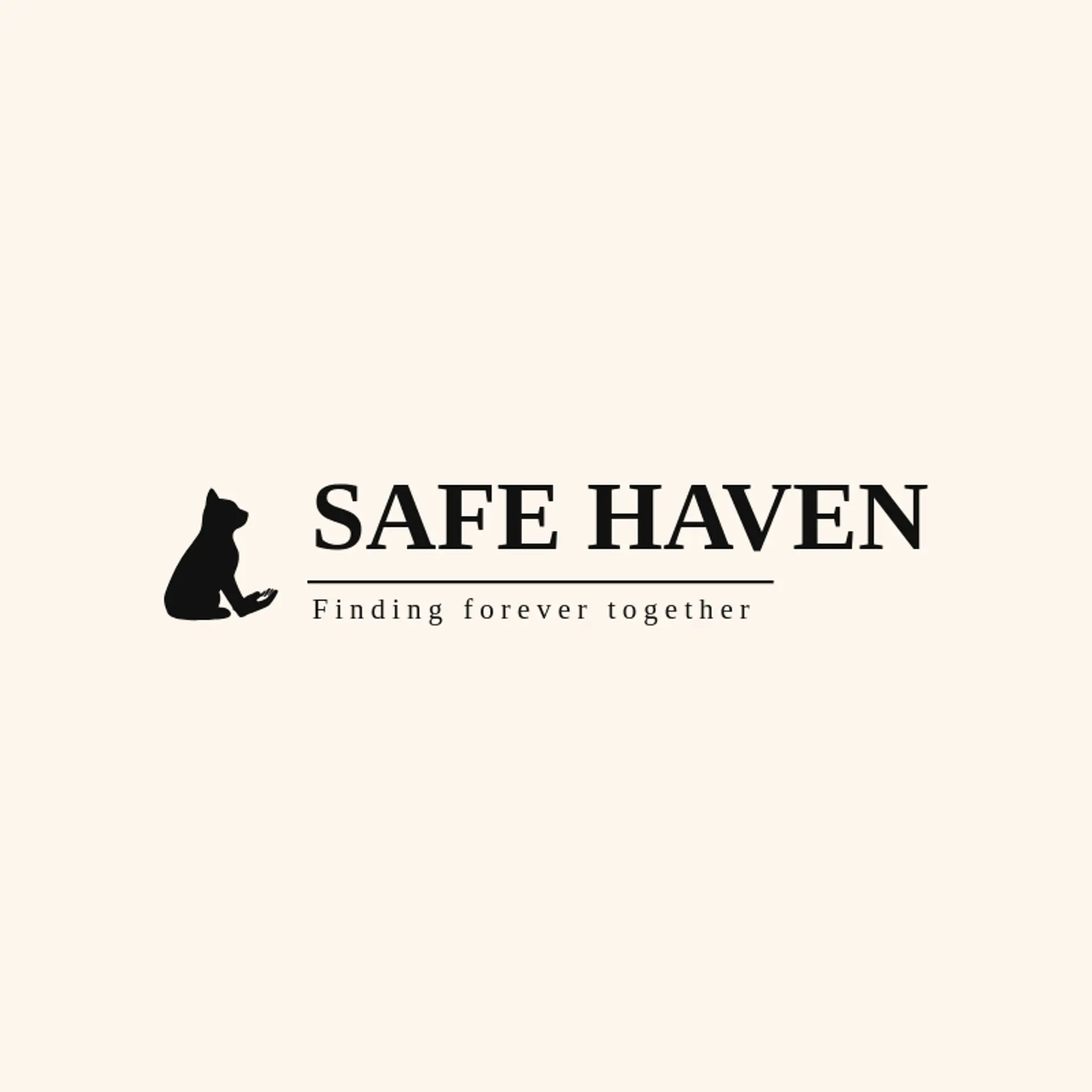 Safe Haven logo for animal shelter