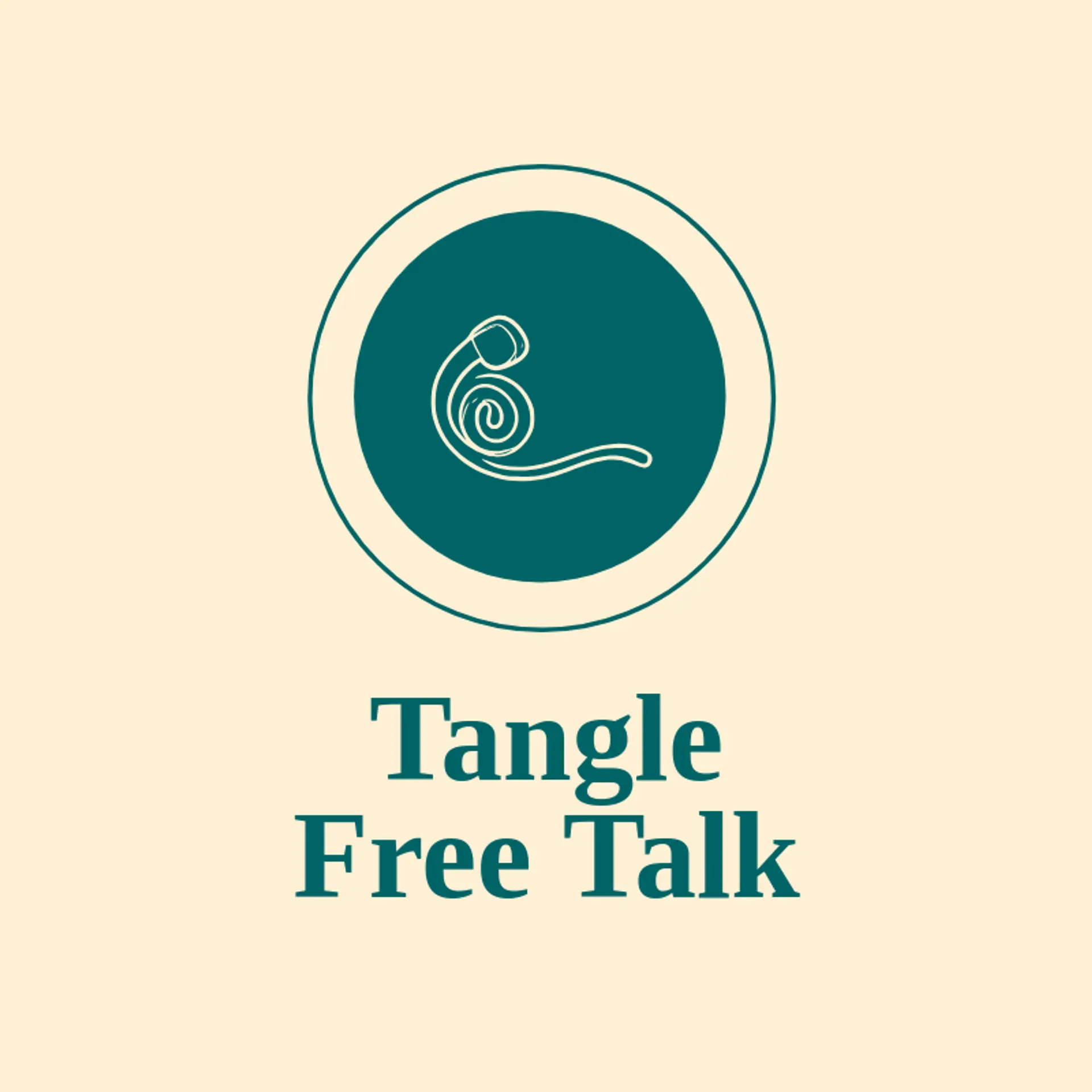 Tangle Free Talk logo for telephone