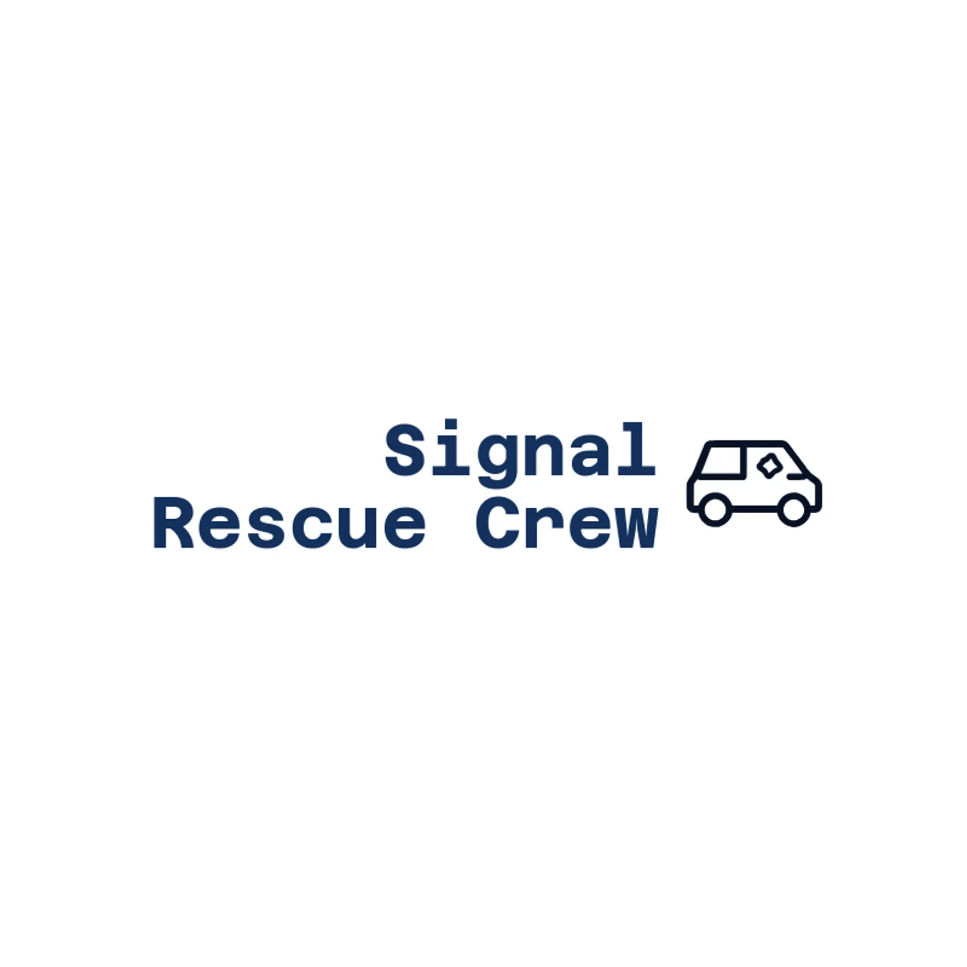 Signal Rescue Crew logo for first aid