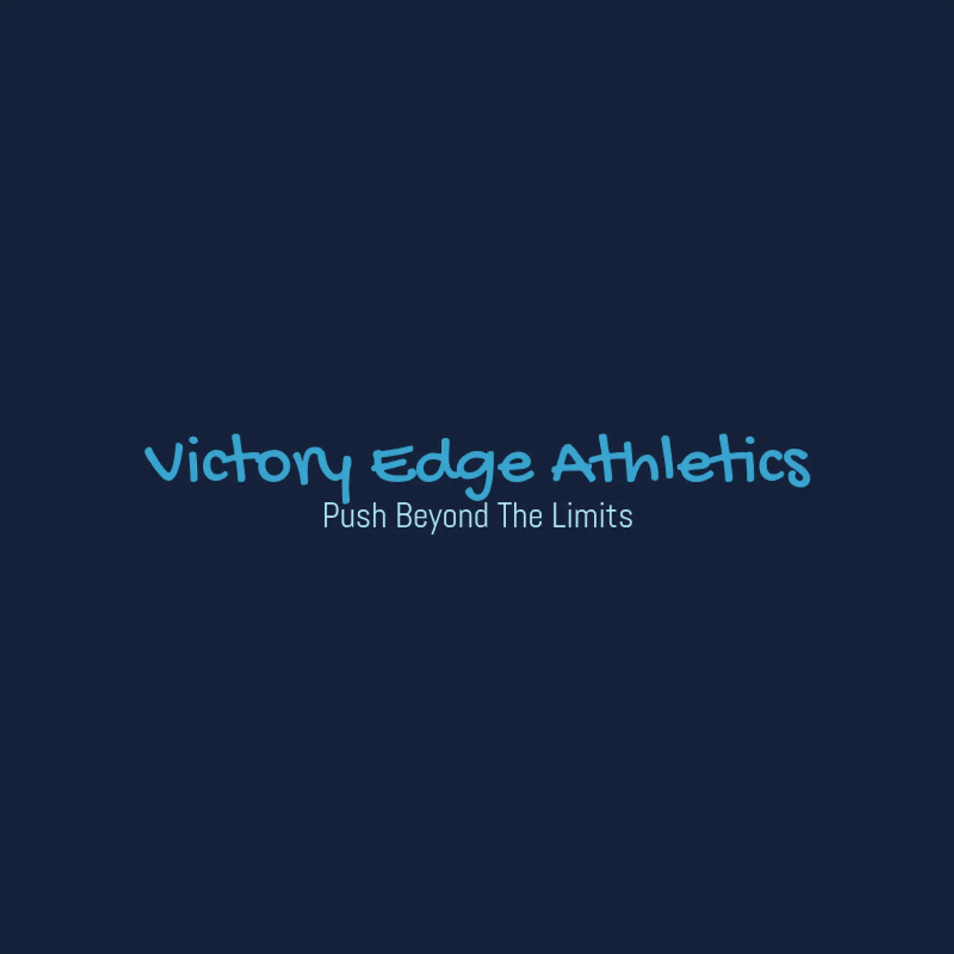 Victory Edge Athletics logo for sports club