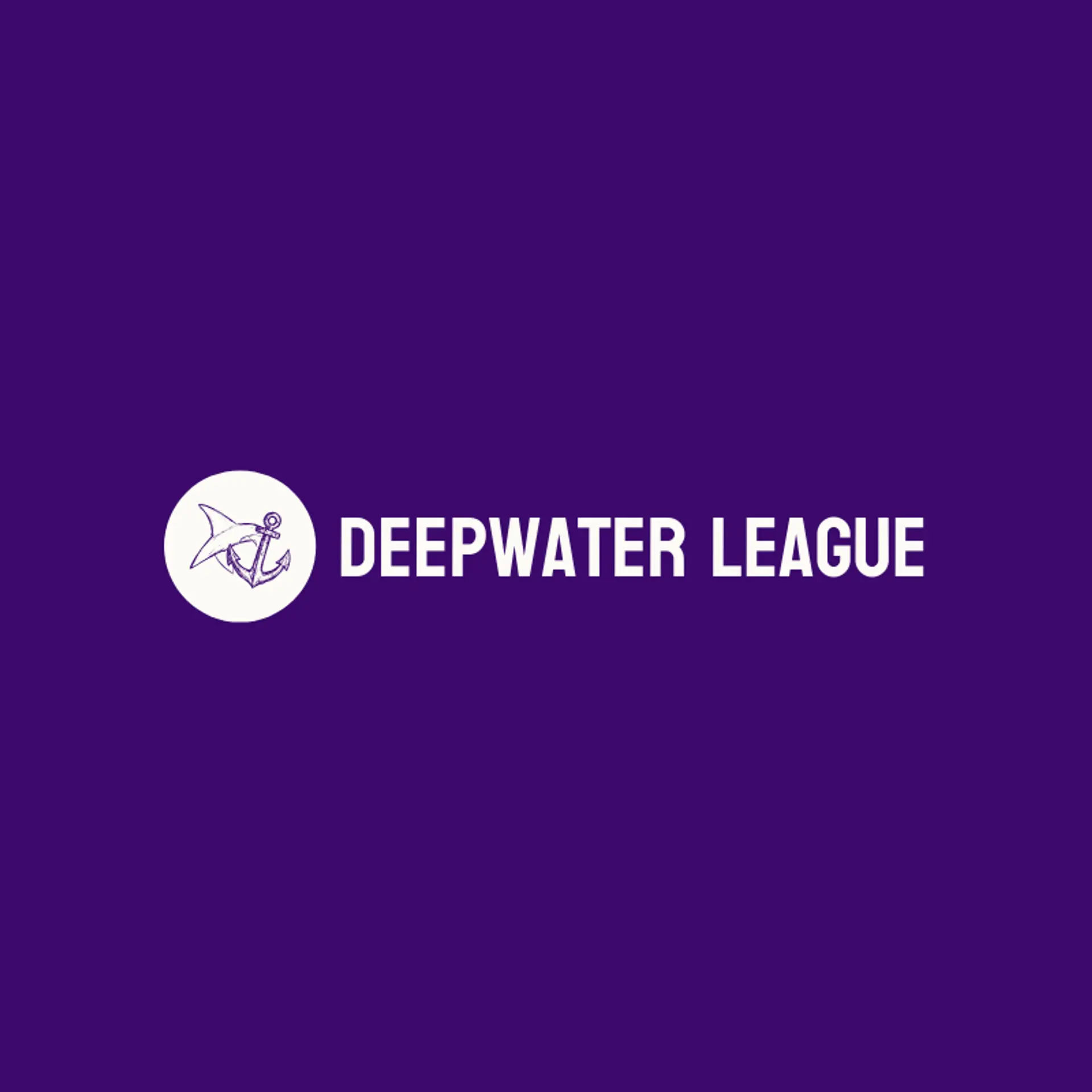 Deepwater League logo for shark