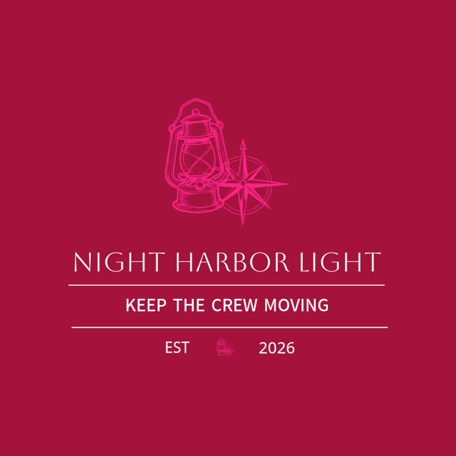Night Harbor Light logo for pirate