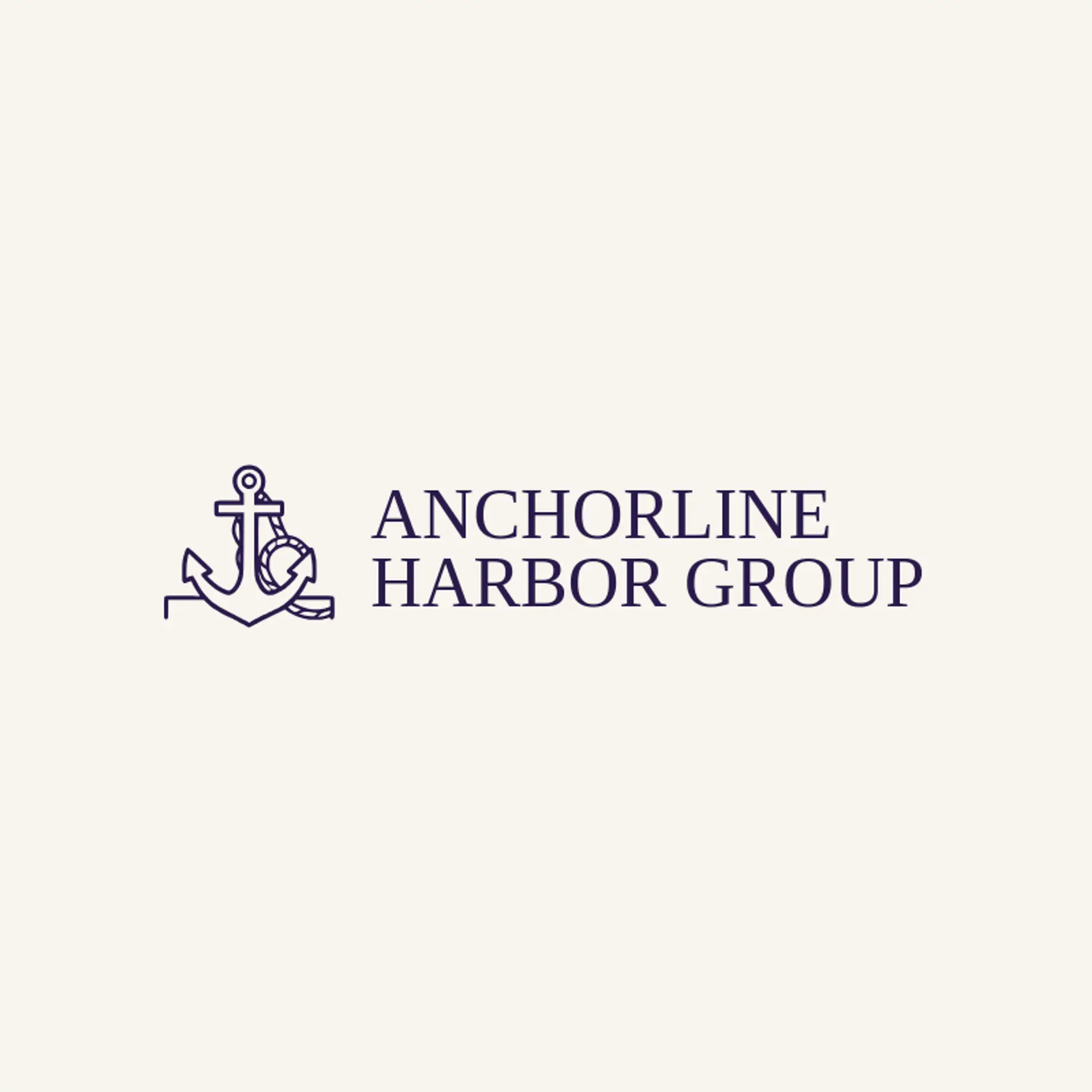 Anchorline Harbor Group logo for harbor