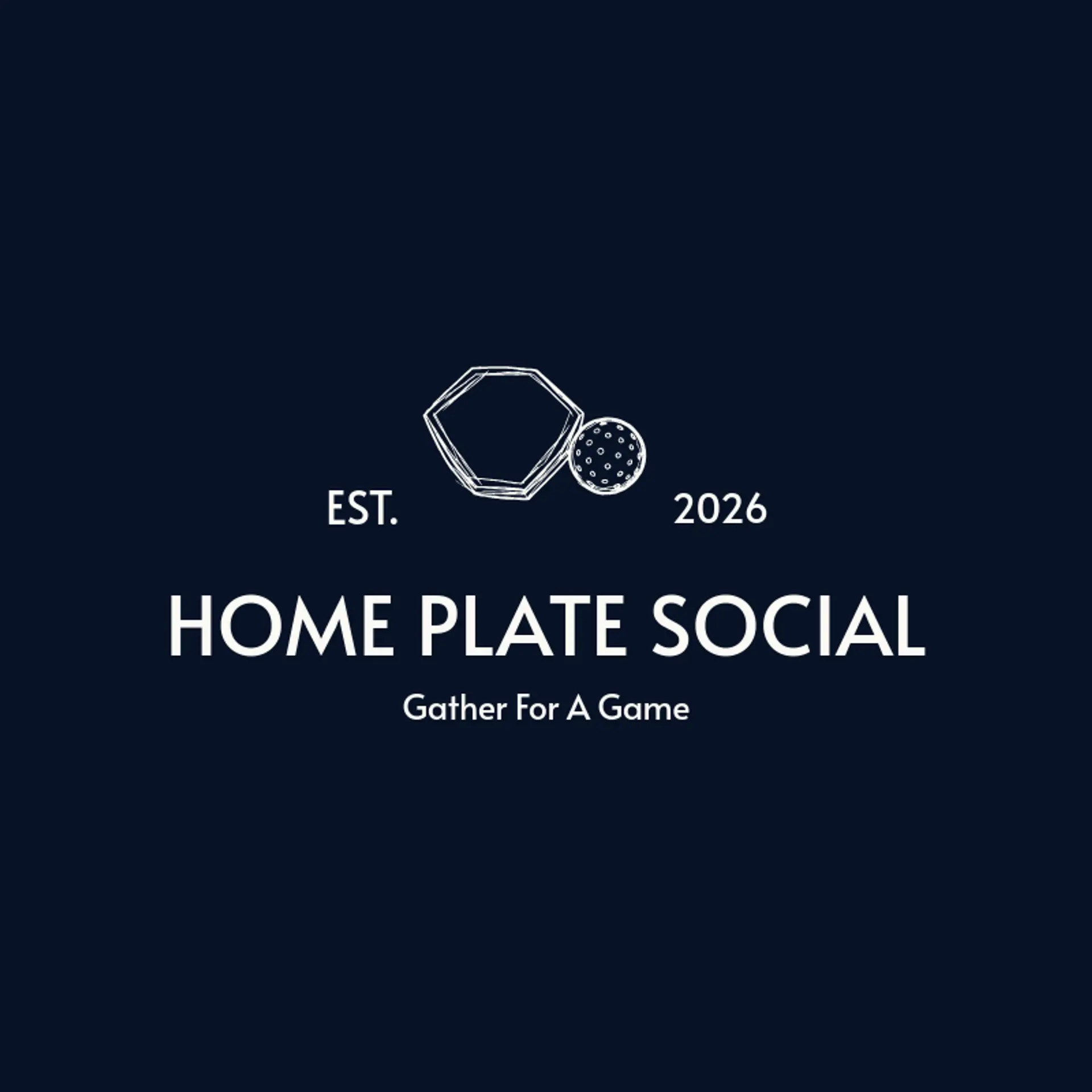 Home Plate Social logo for wiffleball